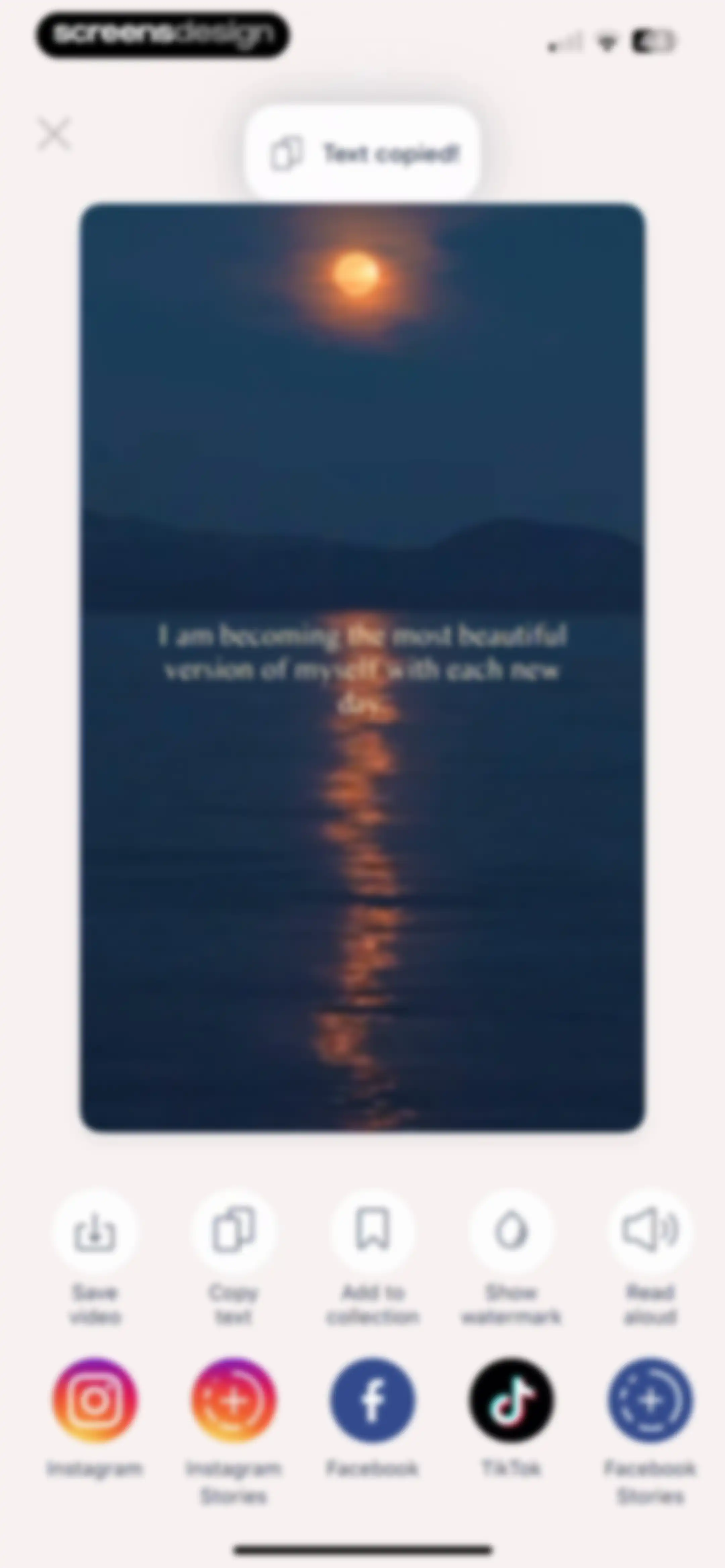 I am - Daily Affirmations screen 47
