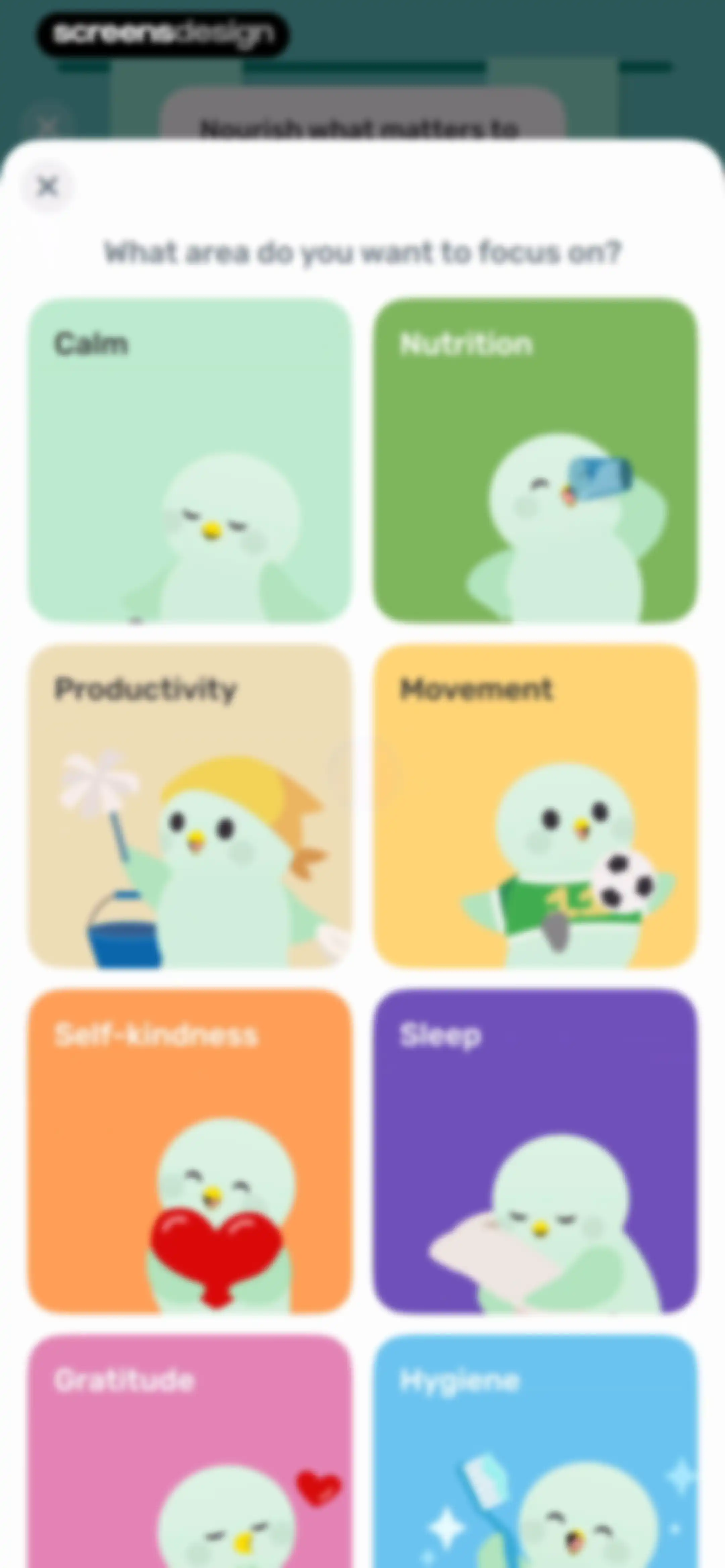 Finch: Self-Care Pet screen 65