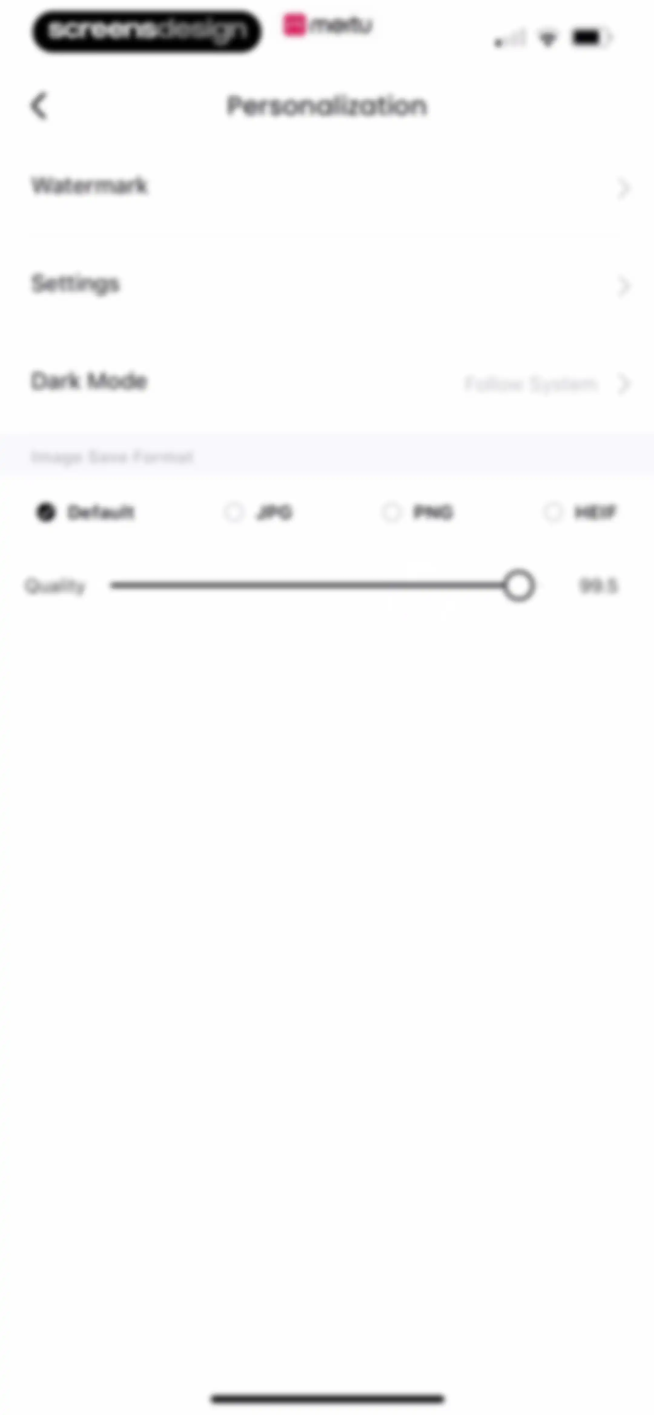 Meitu AI Photo & Video Editor screen 192