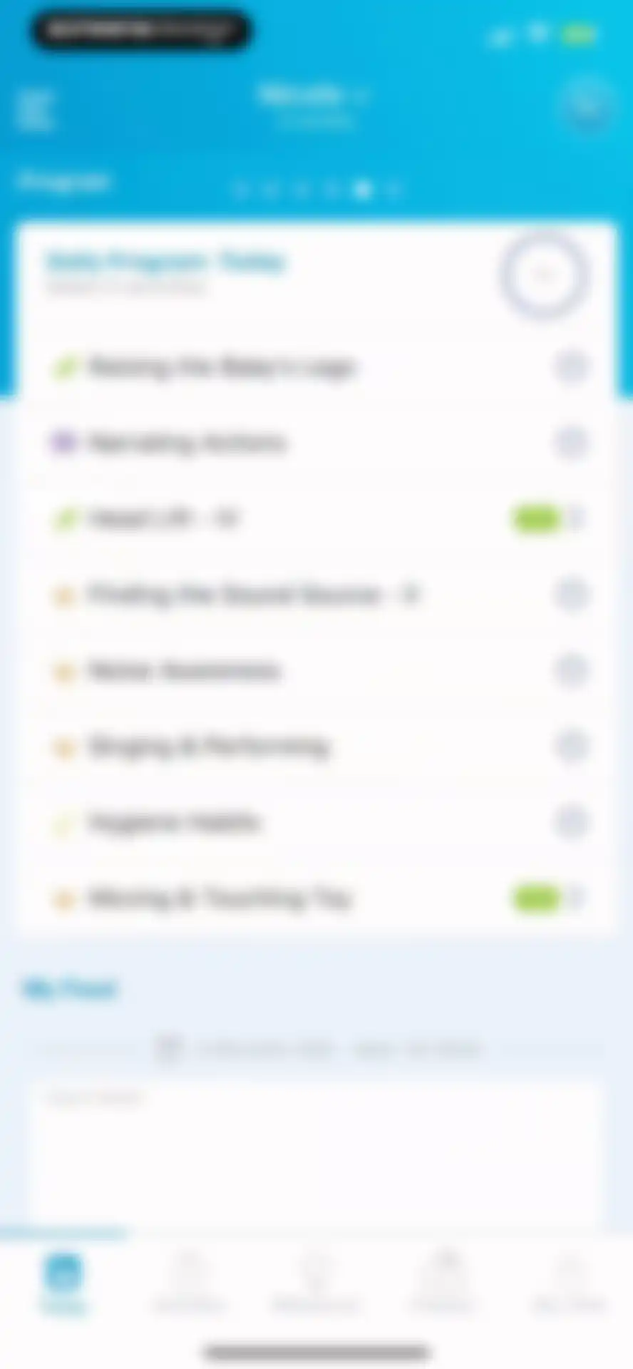 BabySparks - Development App screen 21