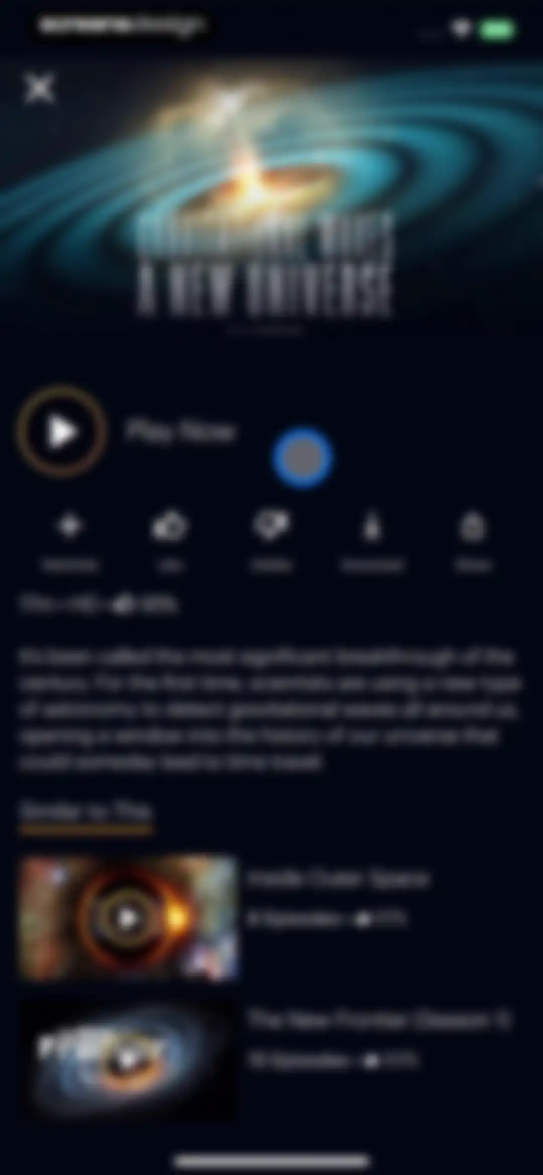 CuriosityStream screen 23