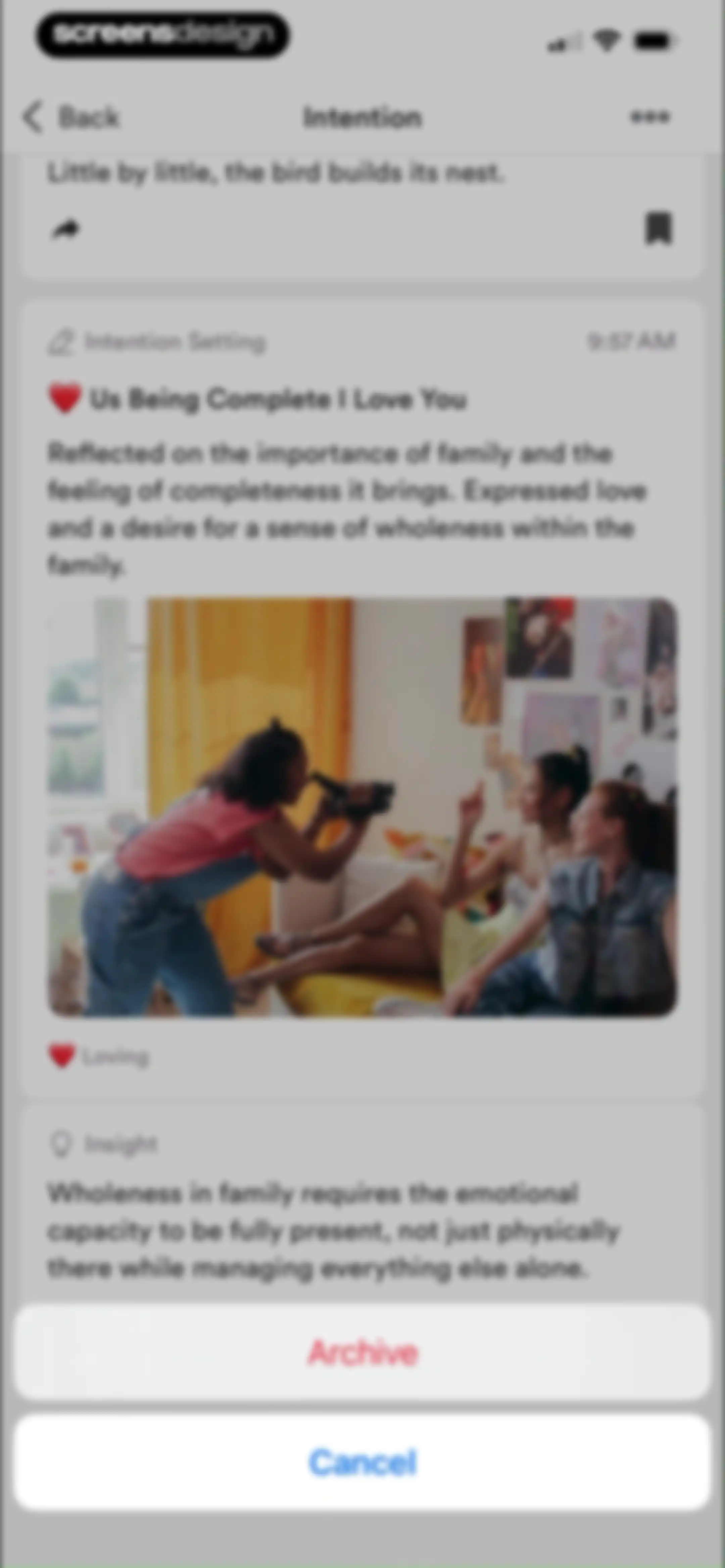 Rosebud: AI Journal & Diary screen 86