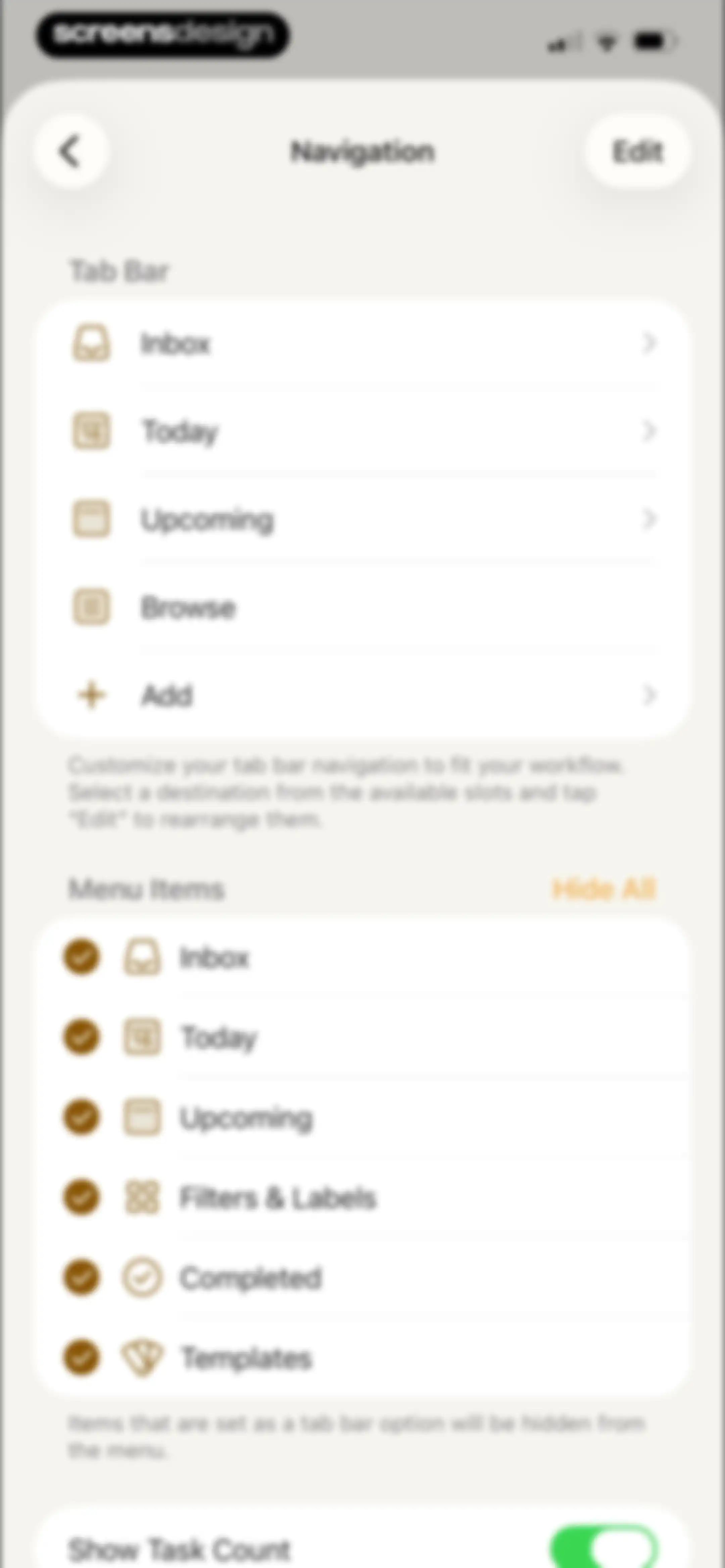 Todoist: To Do List & Calendar screen 190