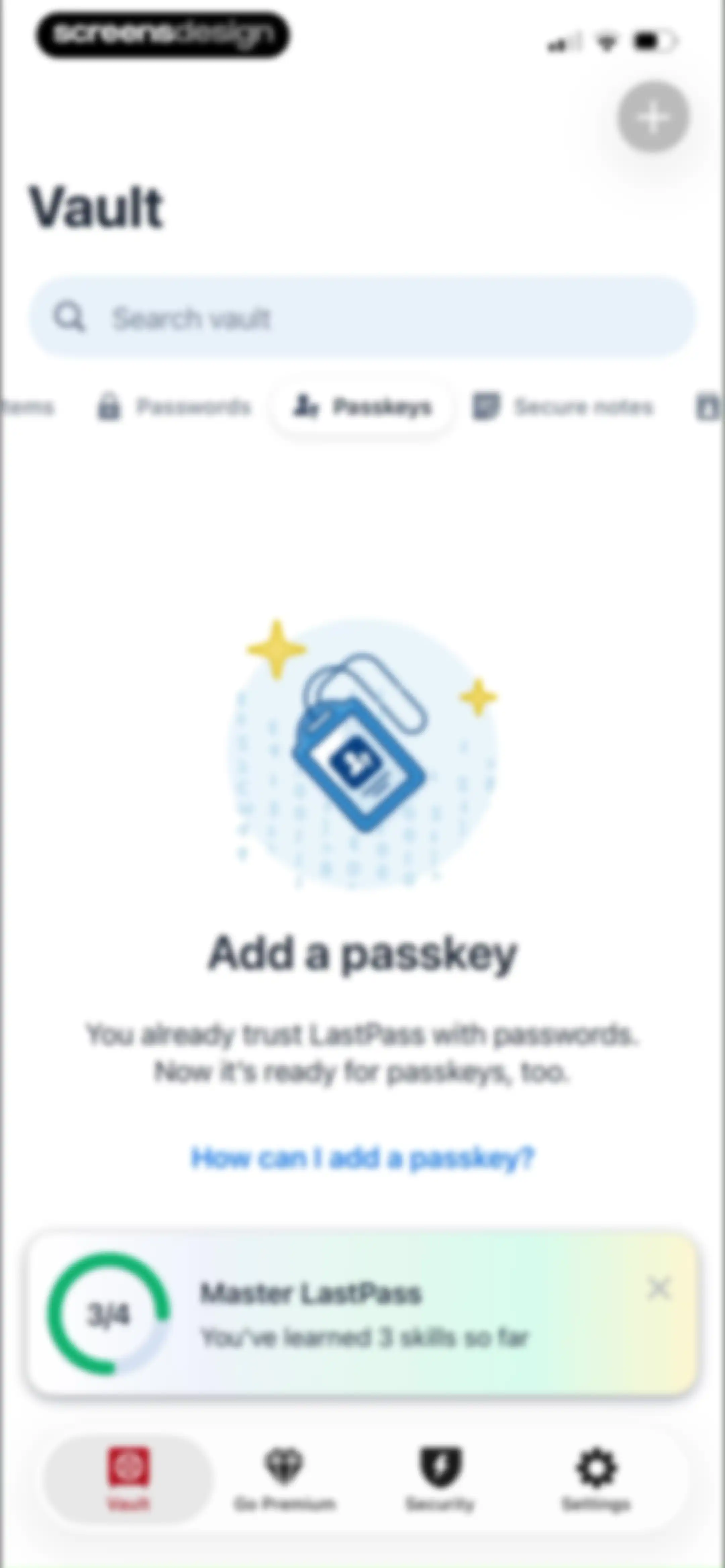 LastPass Password Manager screen 42