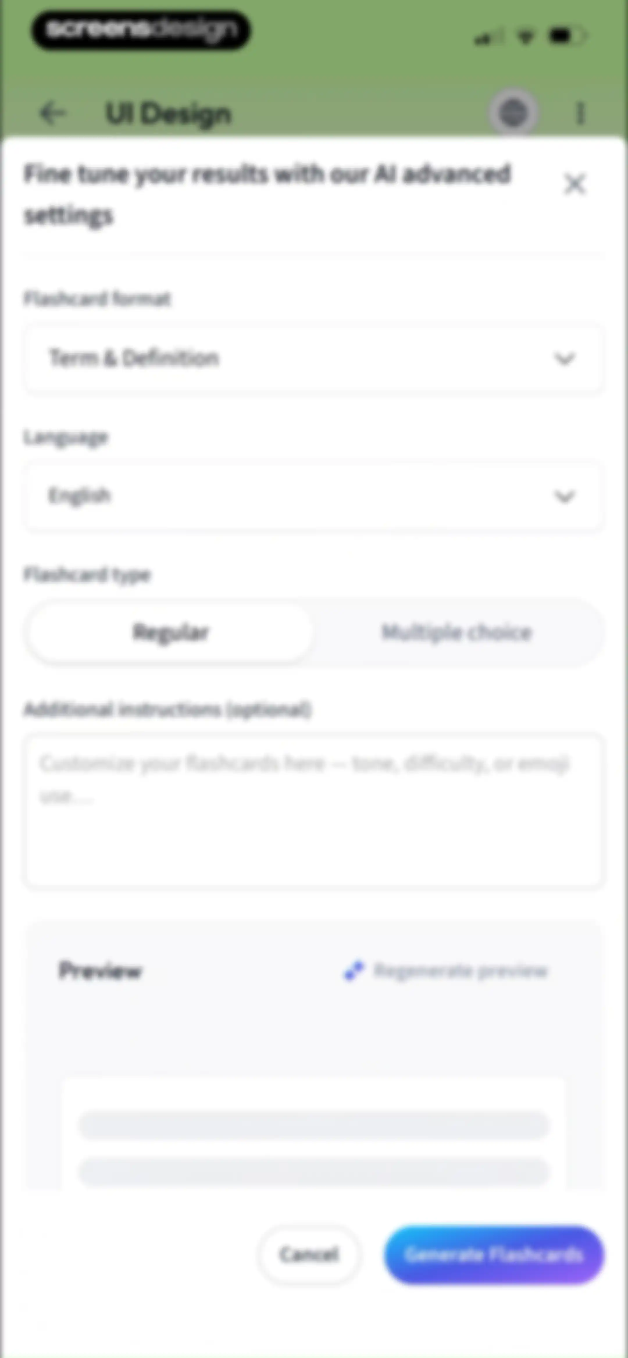 Vaia: AI Flashcards. Study App screen 116