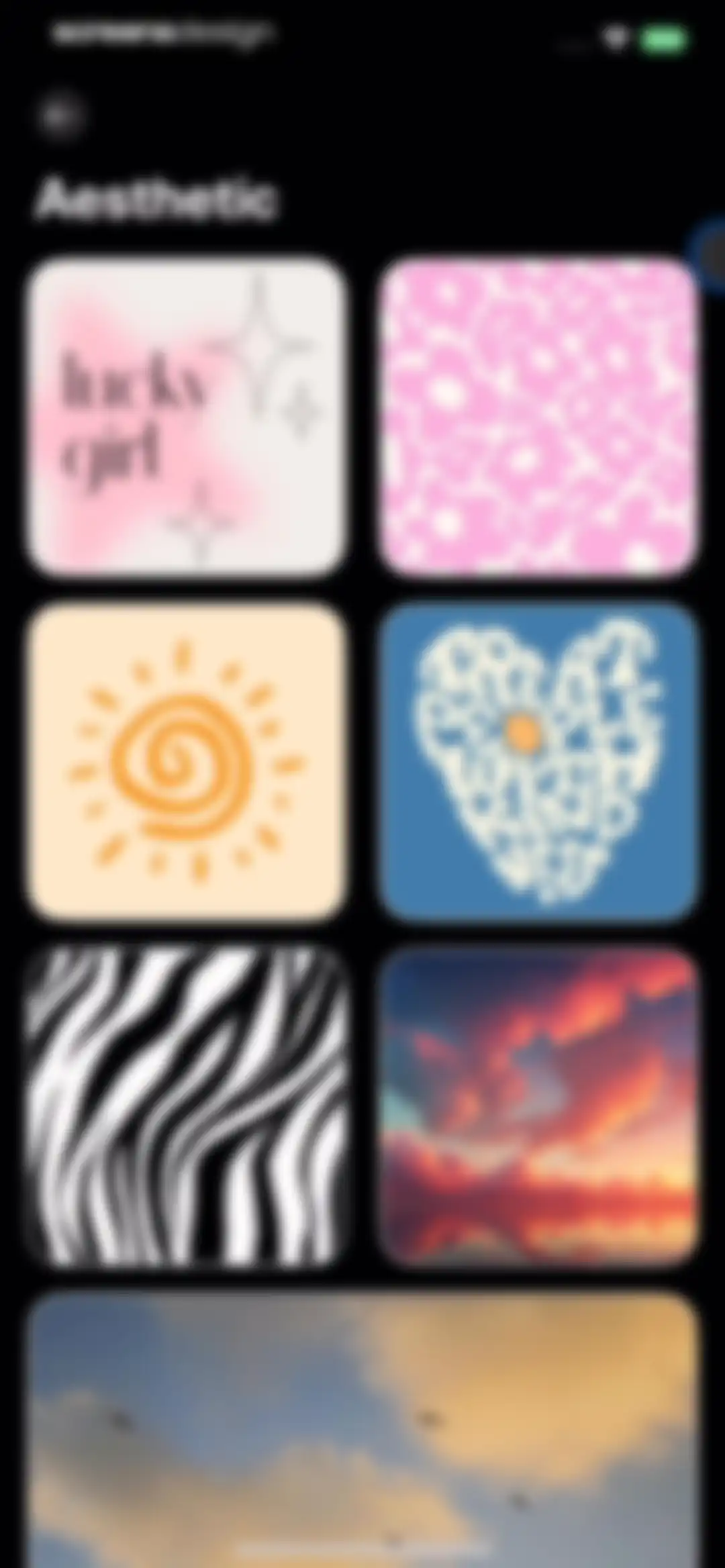 Aesthetic: App icons & Widgets screen 44