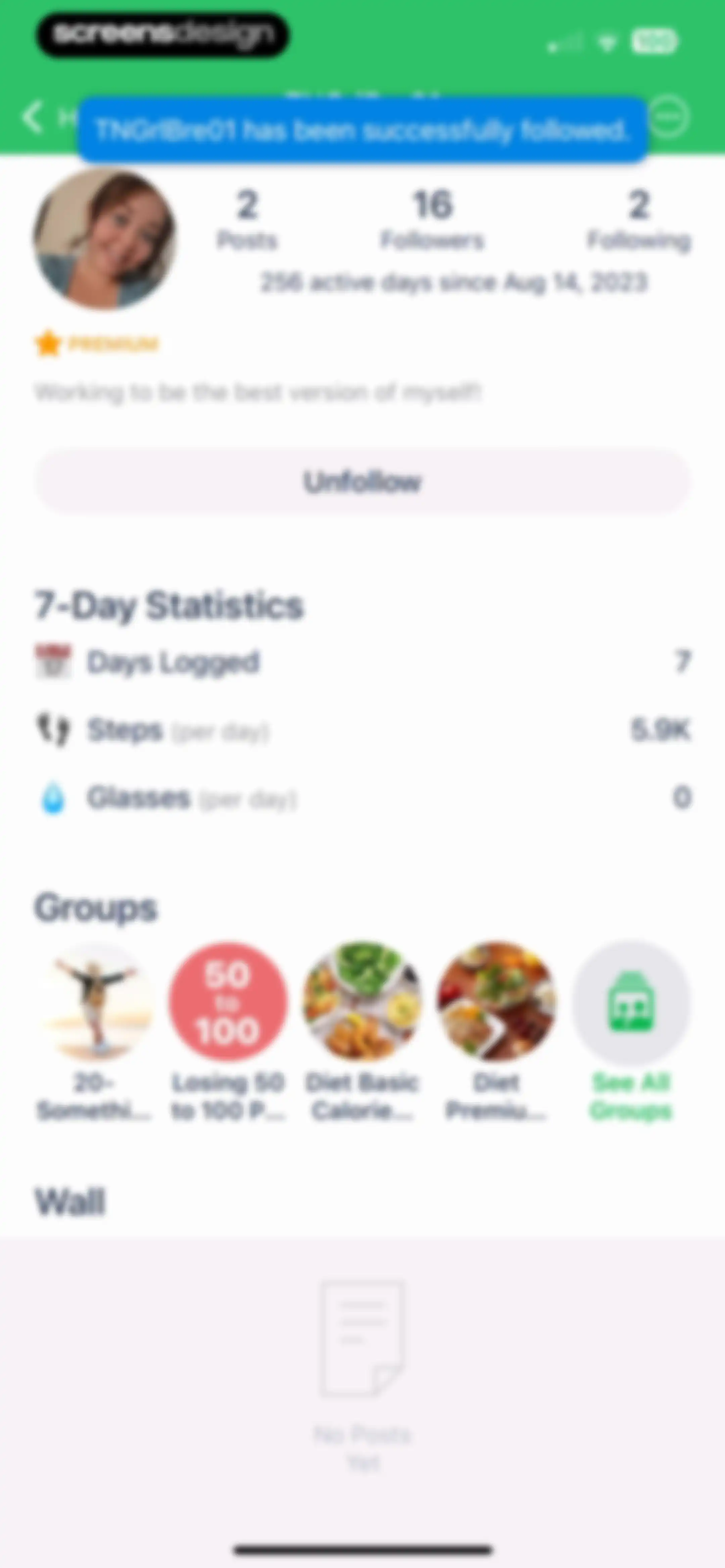 Calorie Counter - MyNetDiary screen 232