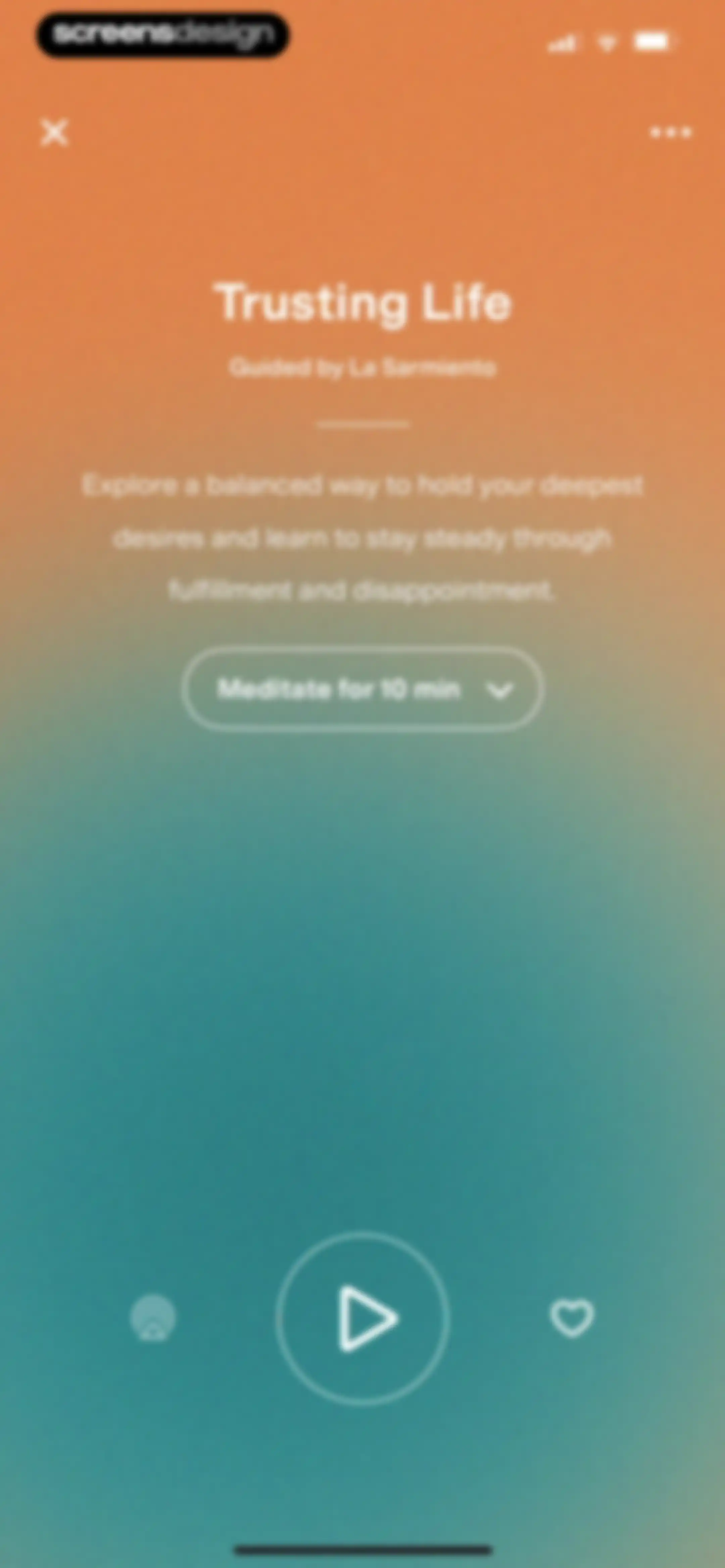 Happier Meditation screen 69