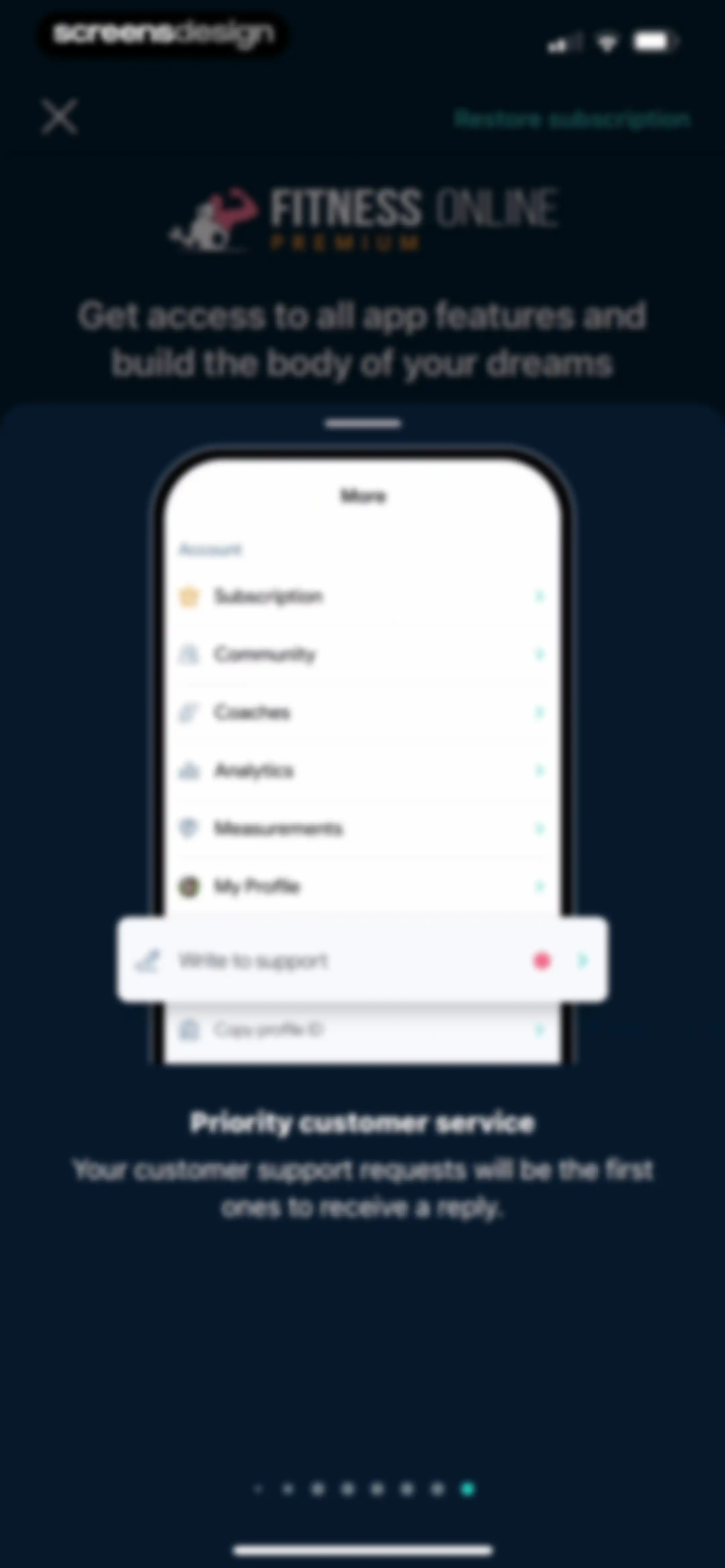 Fitness App: Gym Workout Plan screen 96