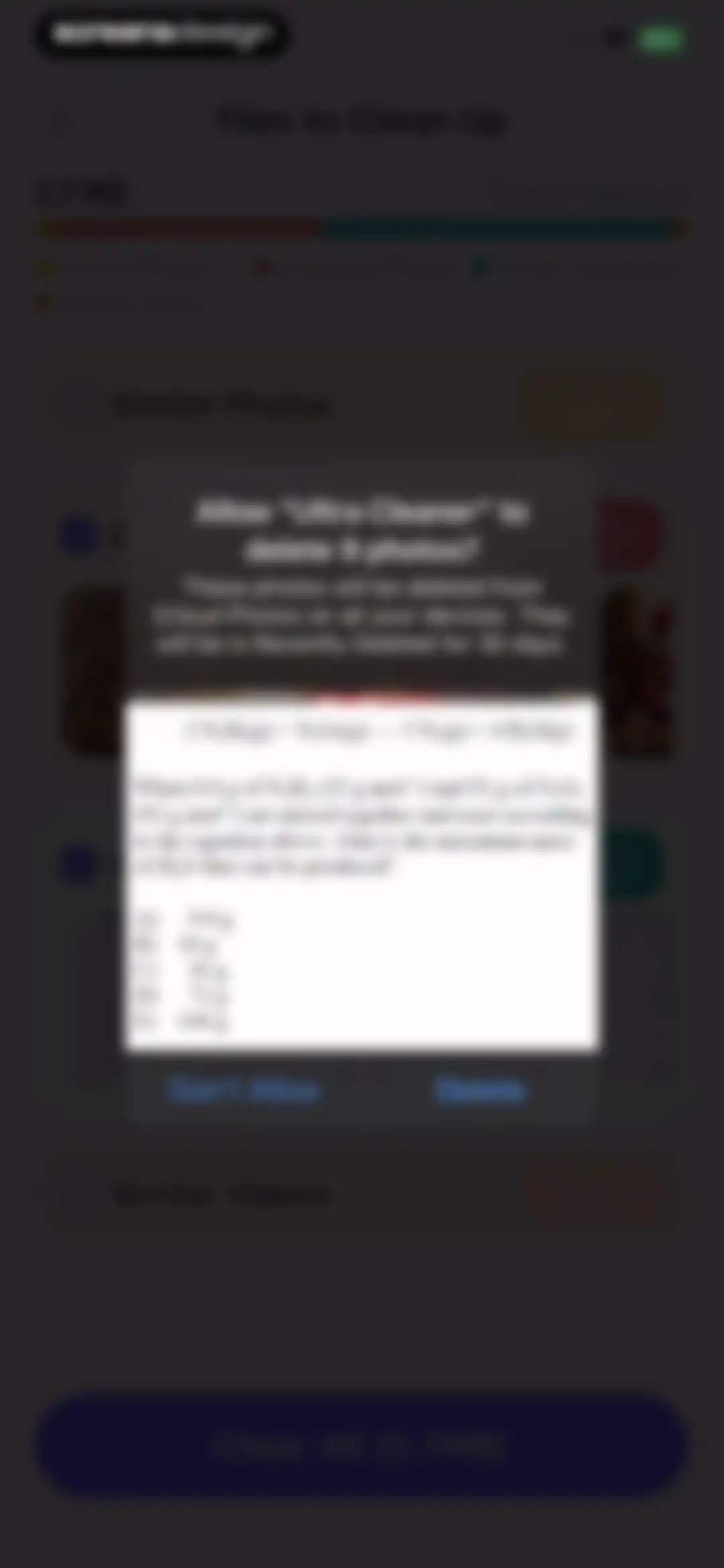Ultra Cleaner-Storage Cleaner screen 12