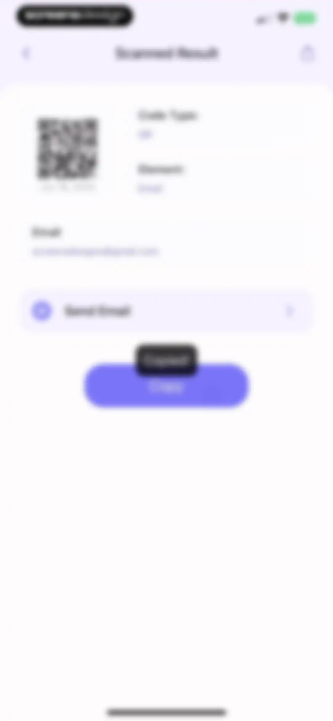 QR Reader for mobile screen 21