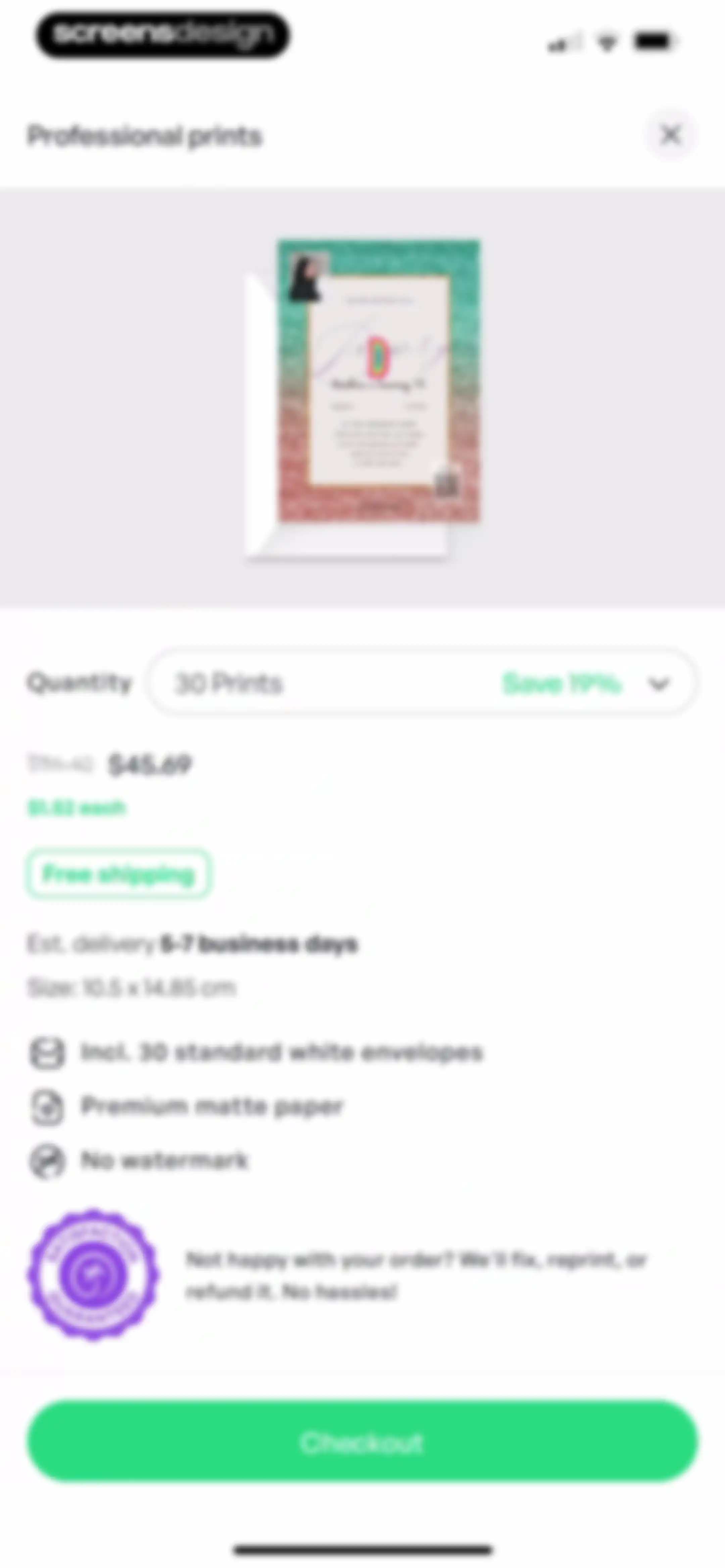 Invitation Maker: Cards & RSVP screen 50