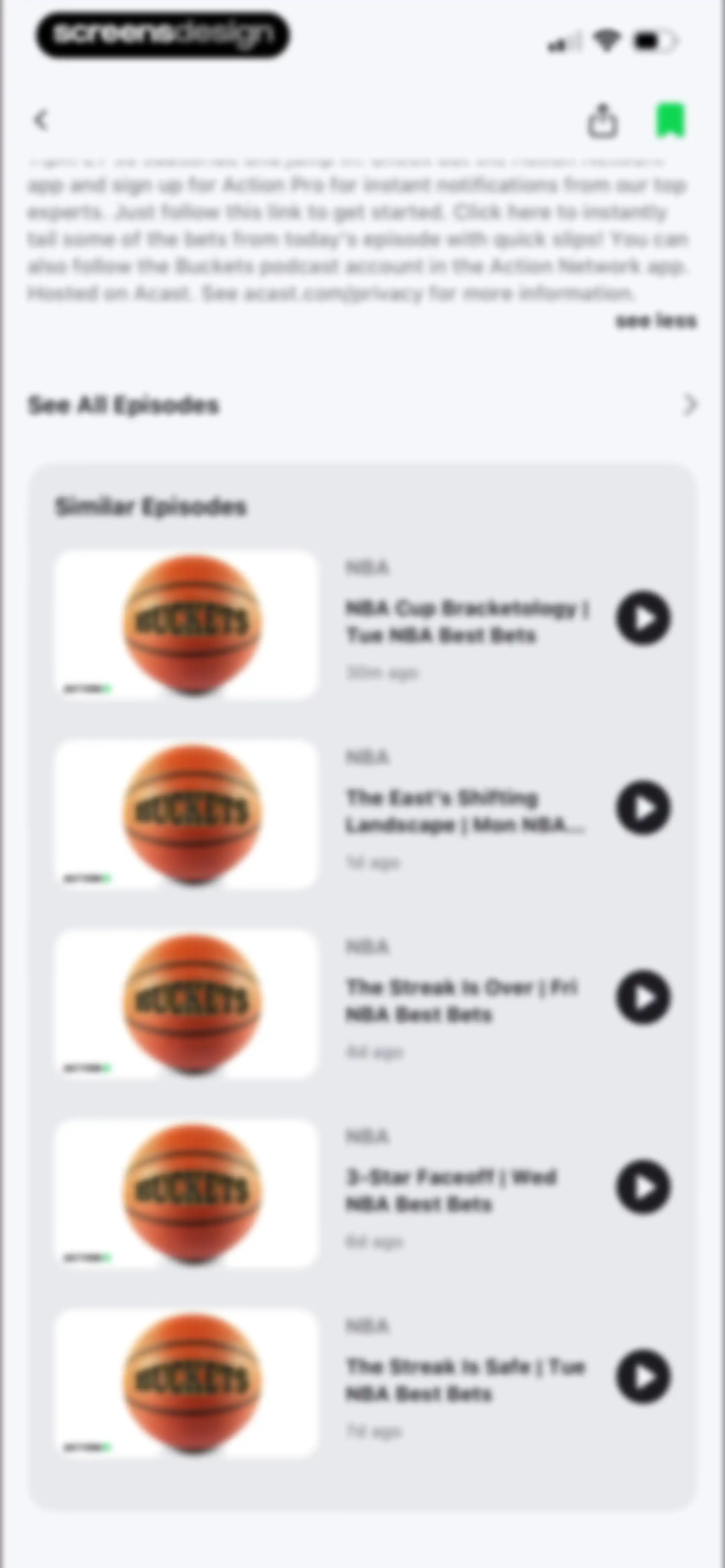 Action Network: Sports Betting screen 63