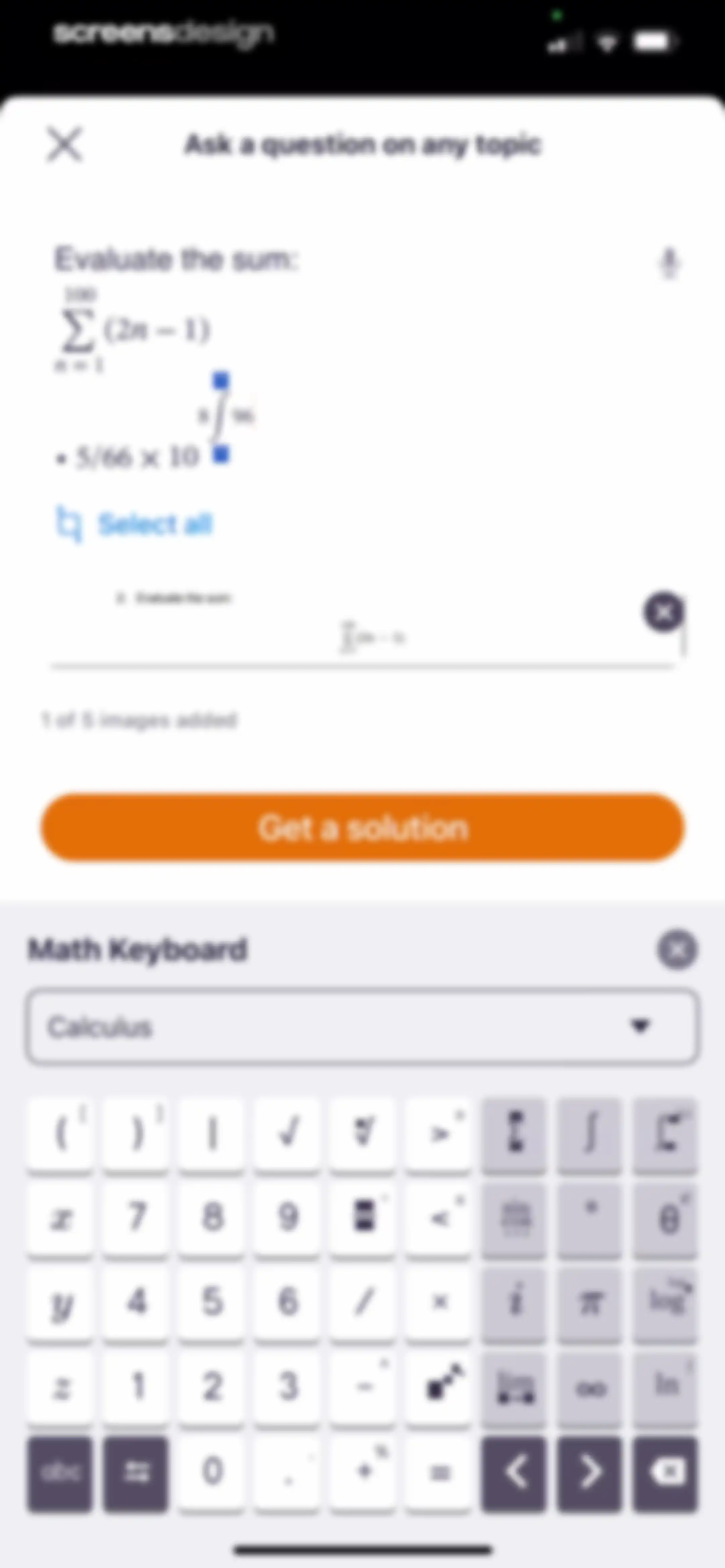 Chegg Study - Homework Help screen 24