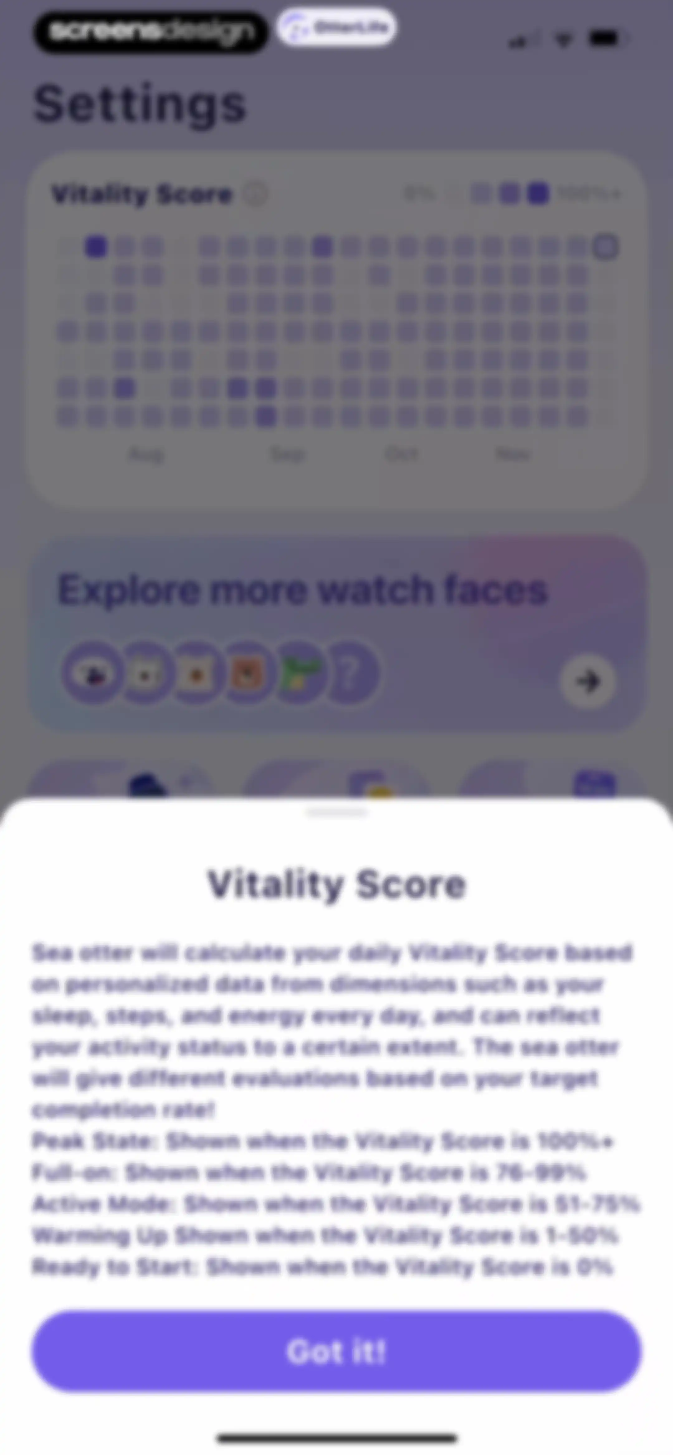 OtterLife: AI Health Tracker screen 313