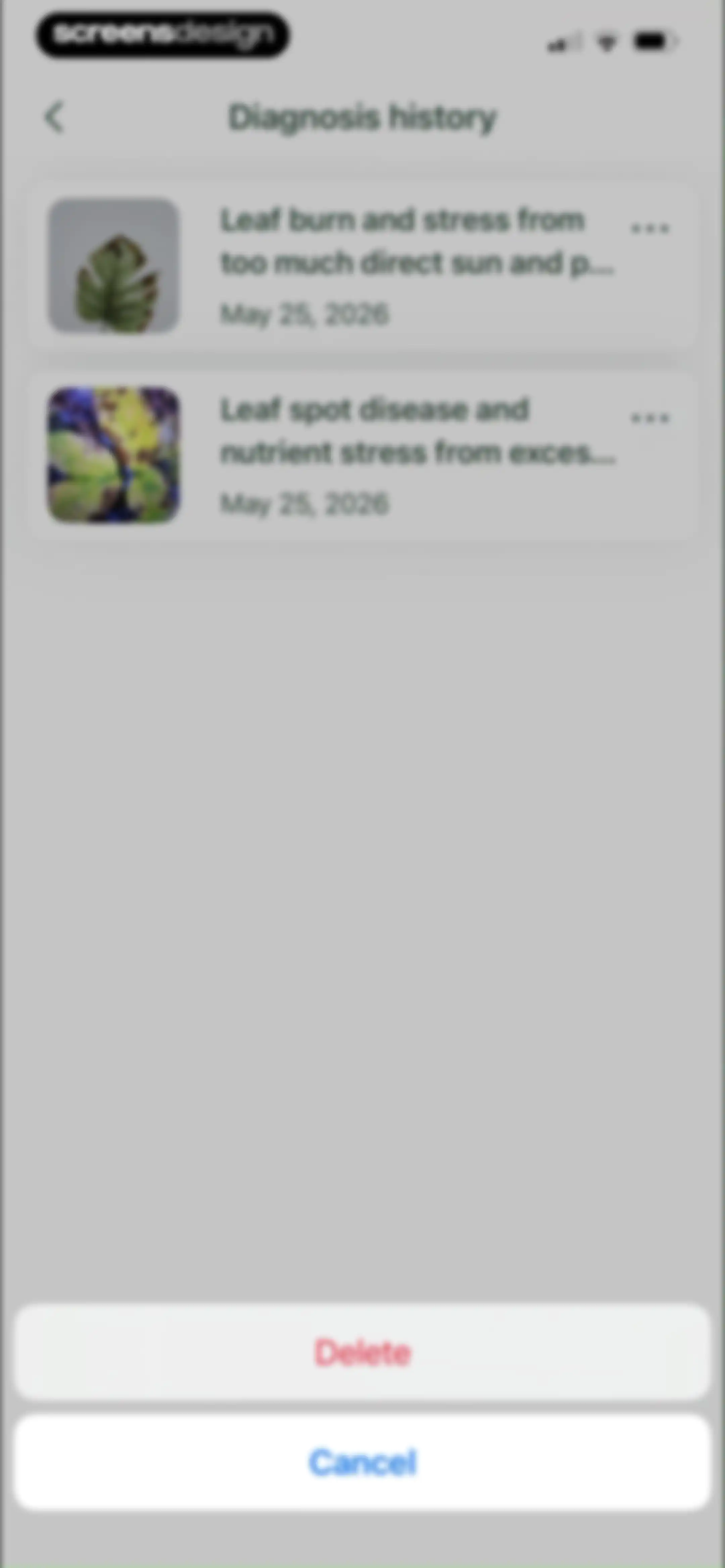 Plant Identifier & Plant Care. screen 100