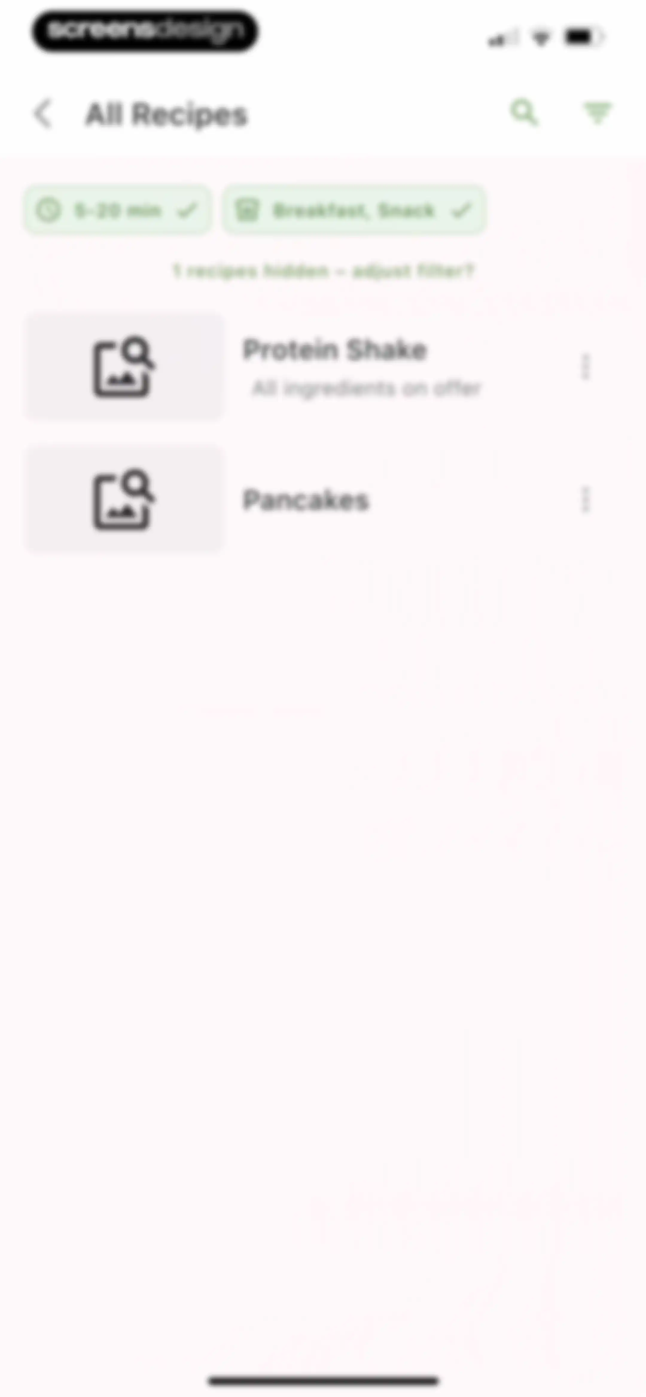 All My Meals - Keep Recipes screen 68