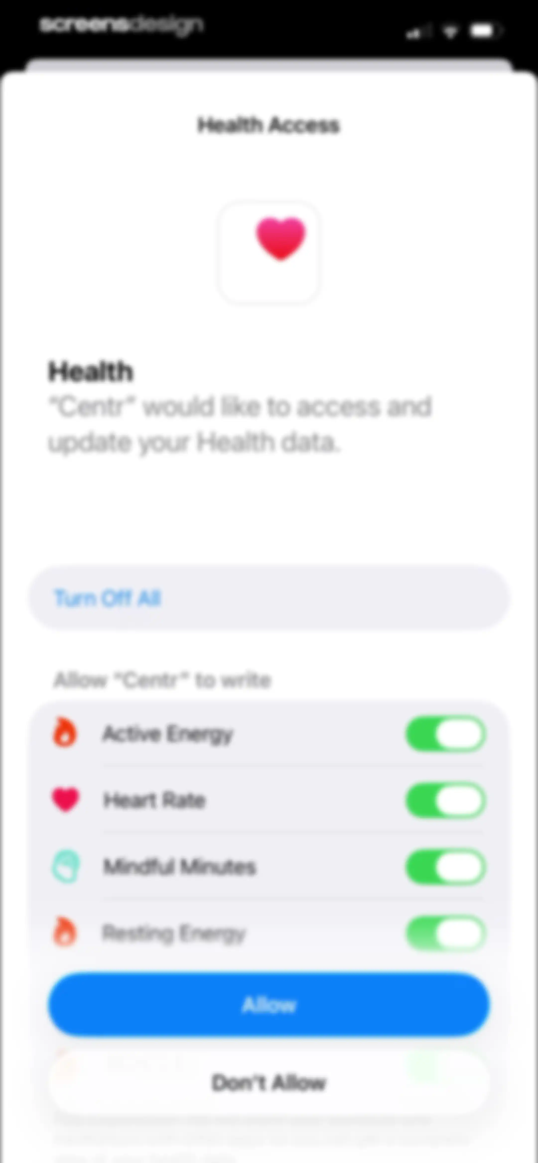 Centr: Strength & Fitness App screen 44