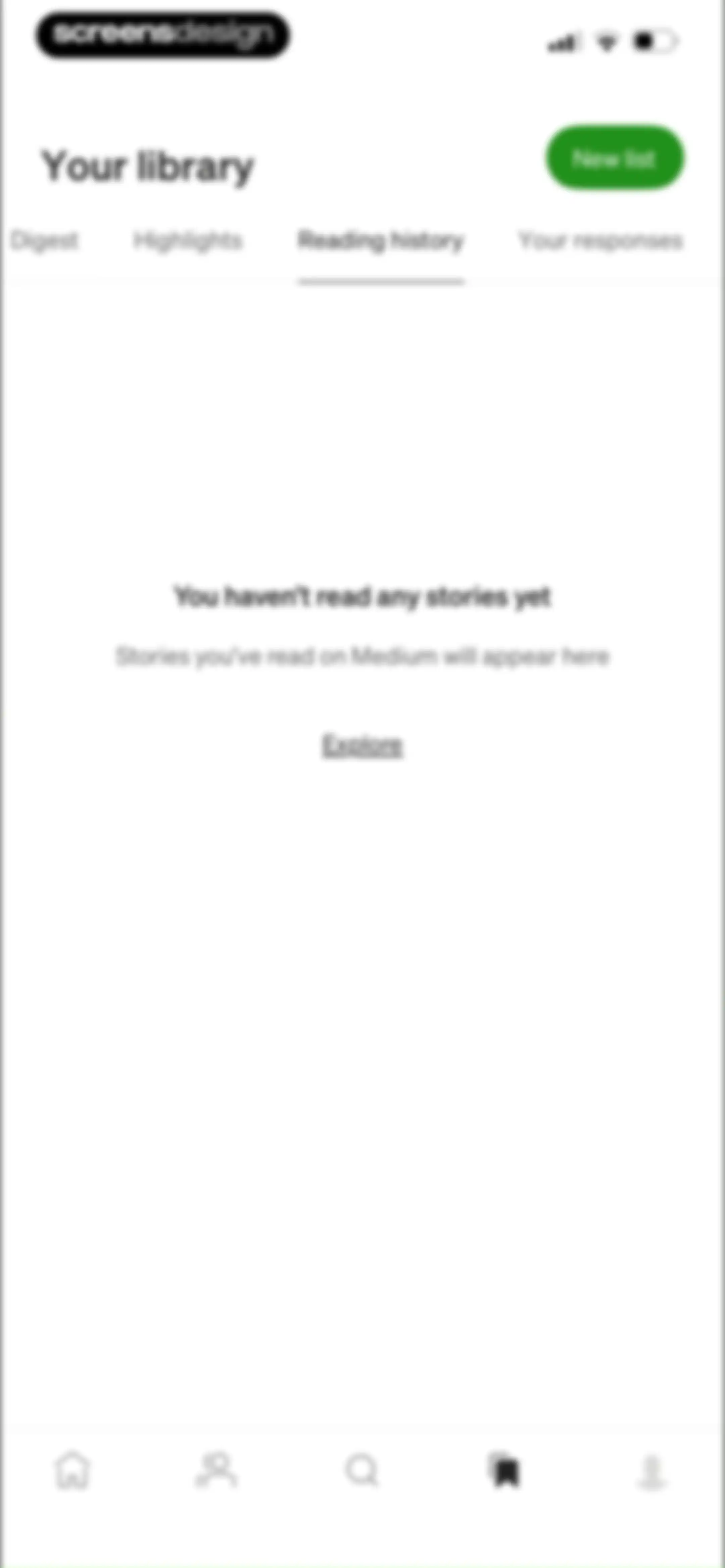 Medium: Read & Write Stories screen 101