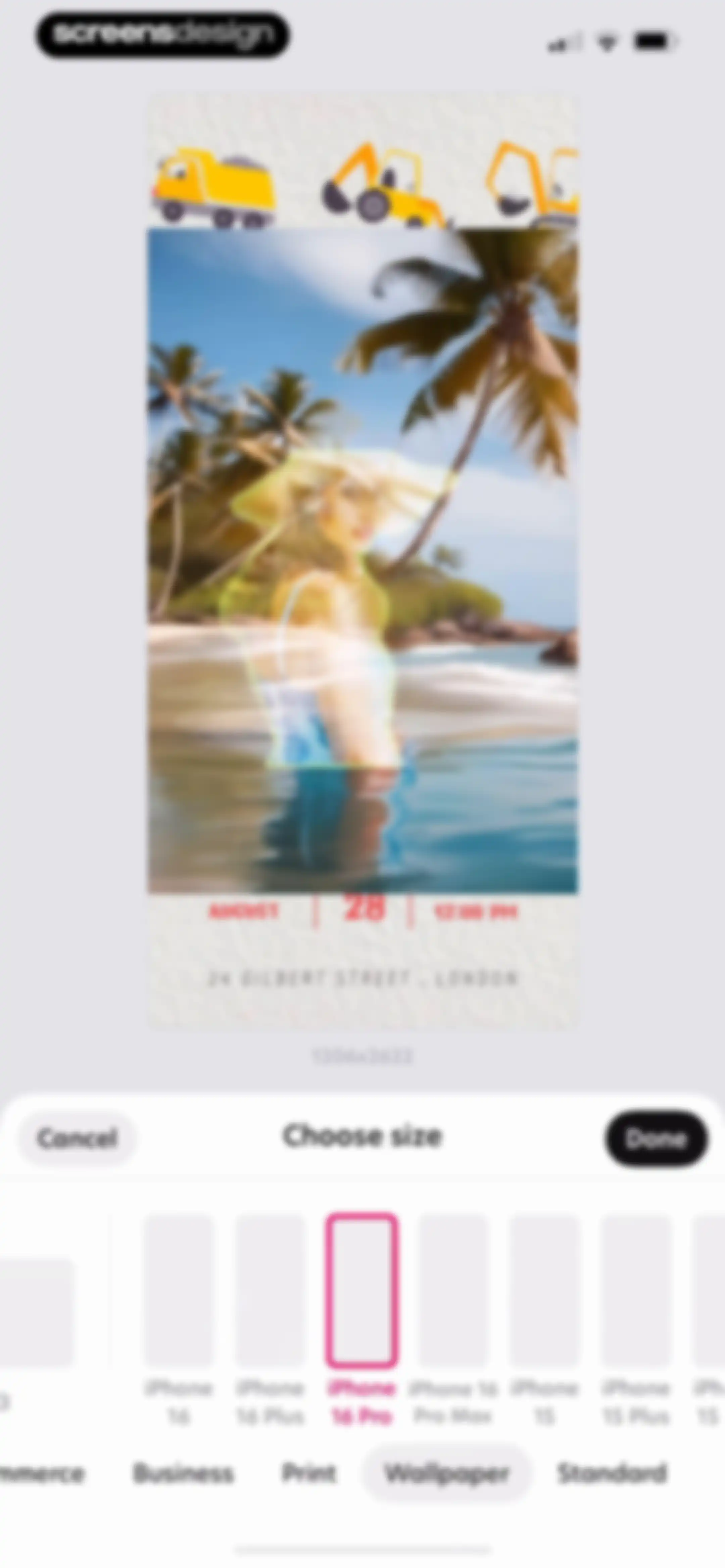 Bazaart AI Photo Editor Design screen 107