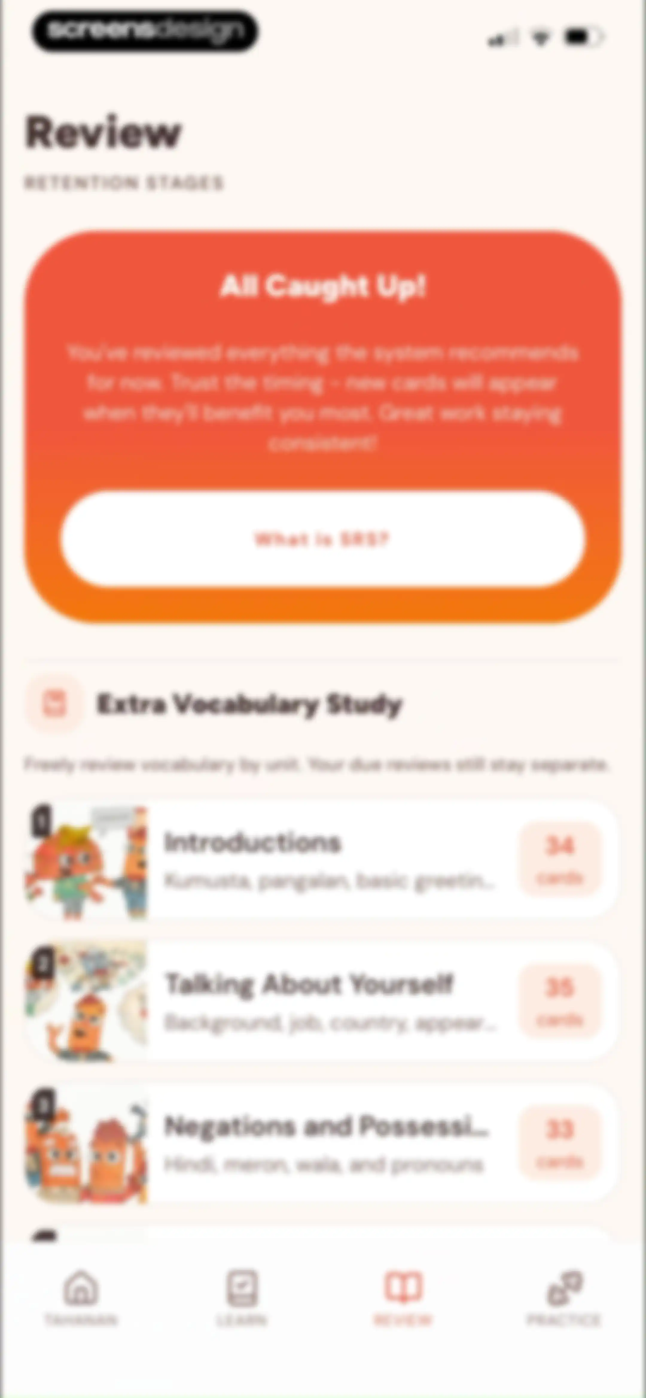 Tahanan: Learn Tagalog screen 106