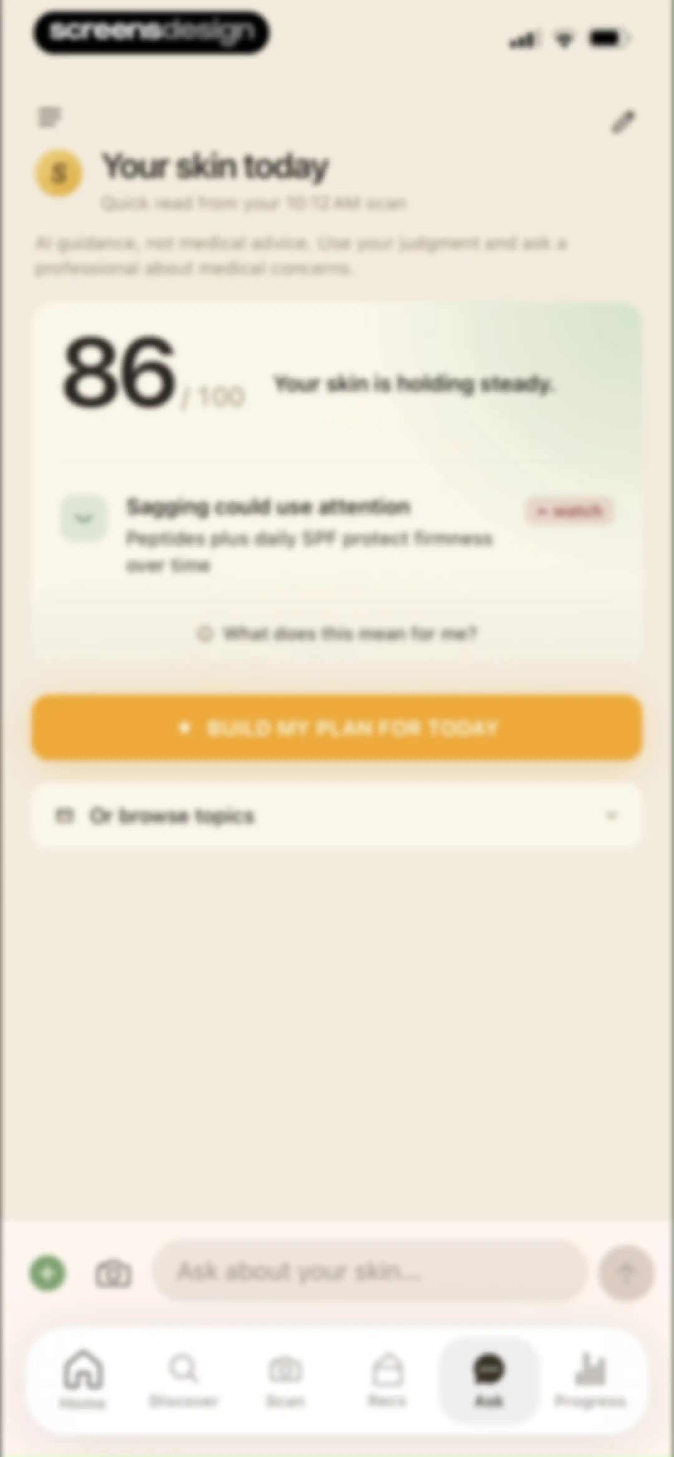 Skan - #1 Skincare App screen 103