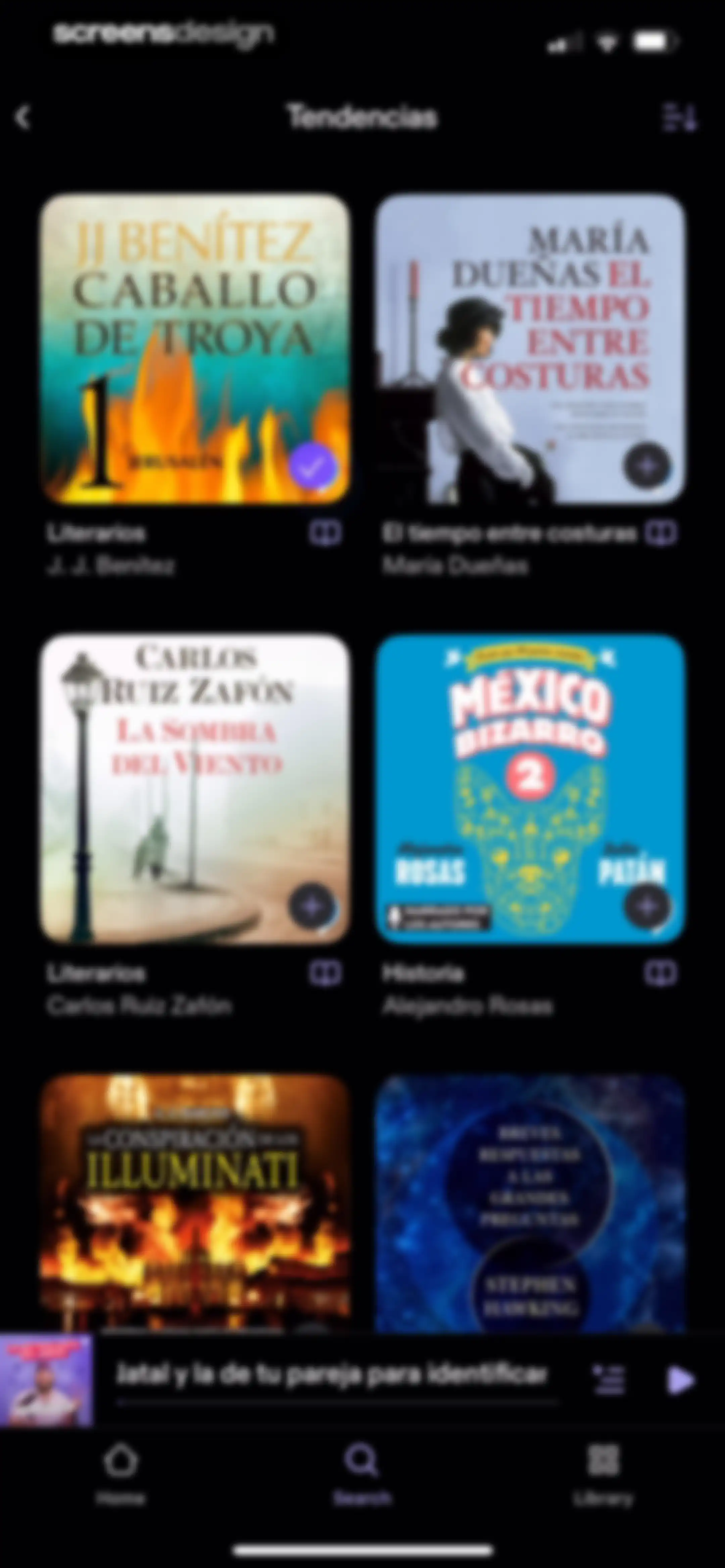 Podimo: Podcasts & audiobooks screen 85