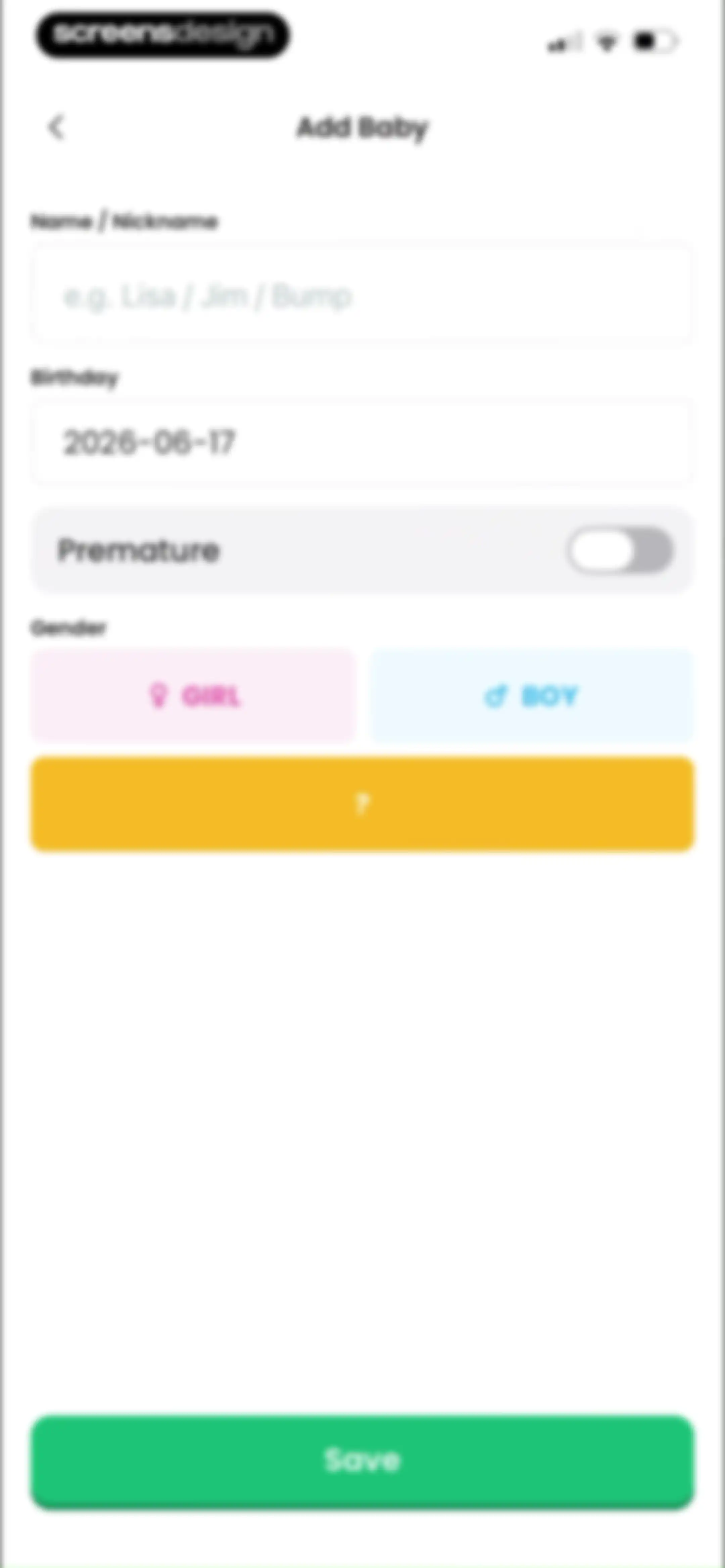 Baby Leap: Milestone Tracker screen 123