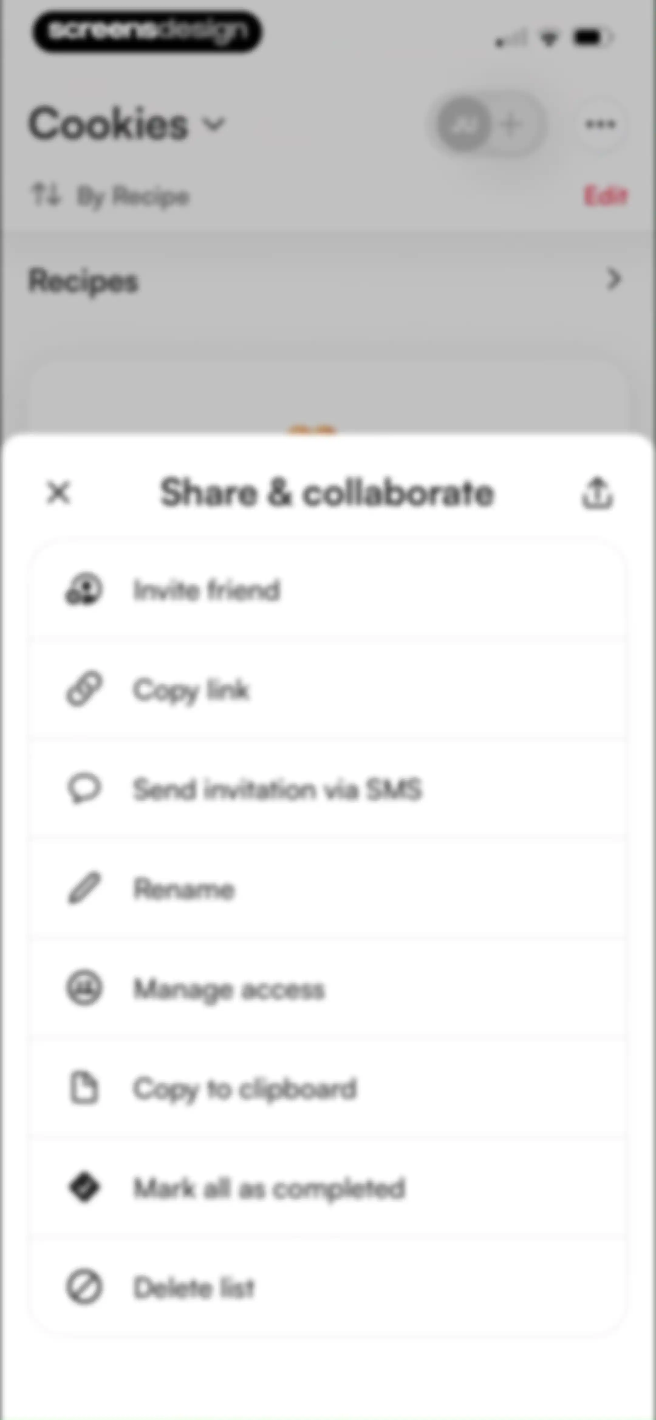 Osta: Save & Share Recipes screen 111