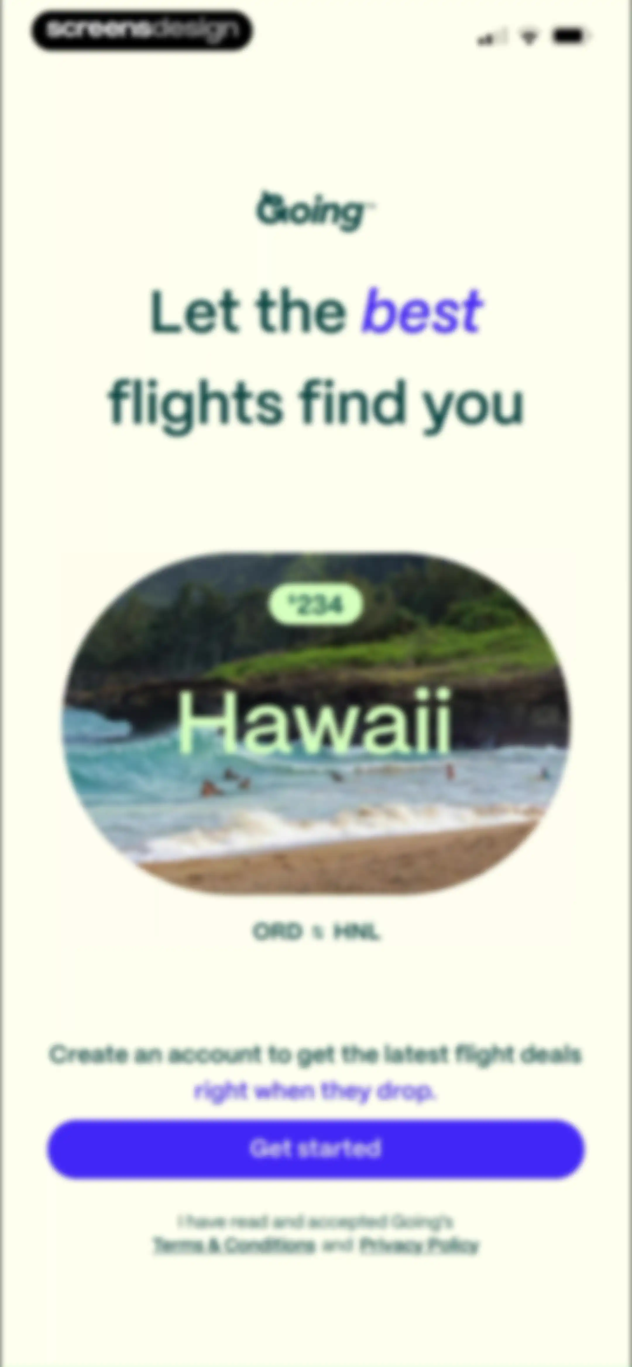 Going: Find Flight Deals screen 3