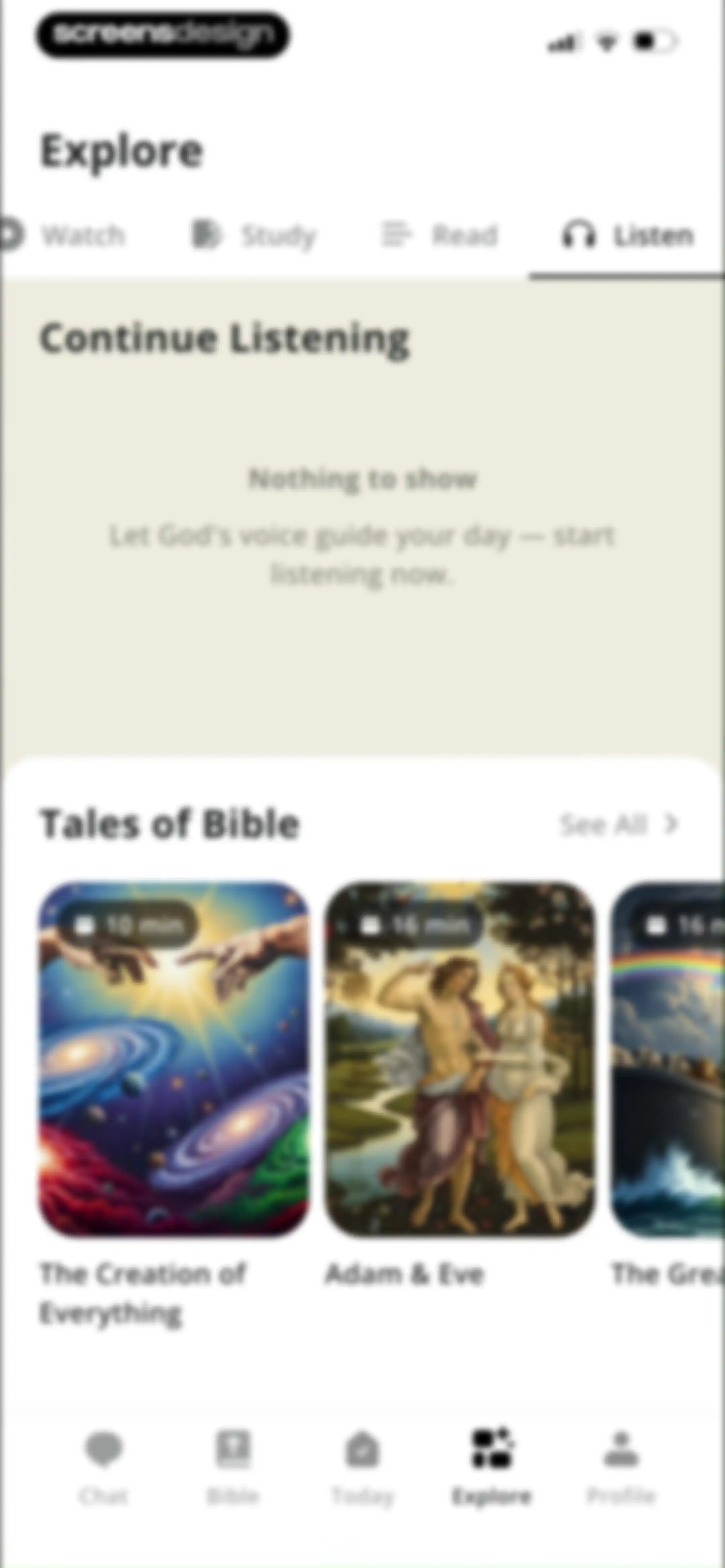 Bible Path: Prayers & Widgets screen 97