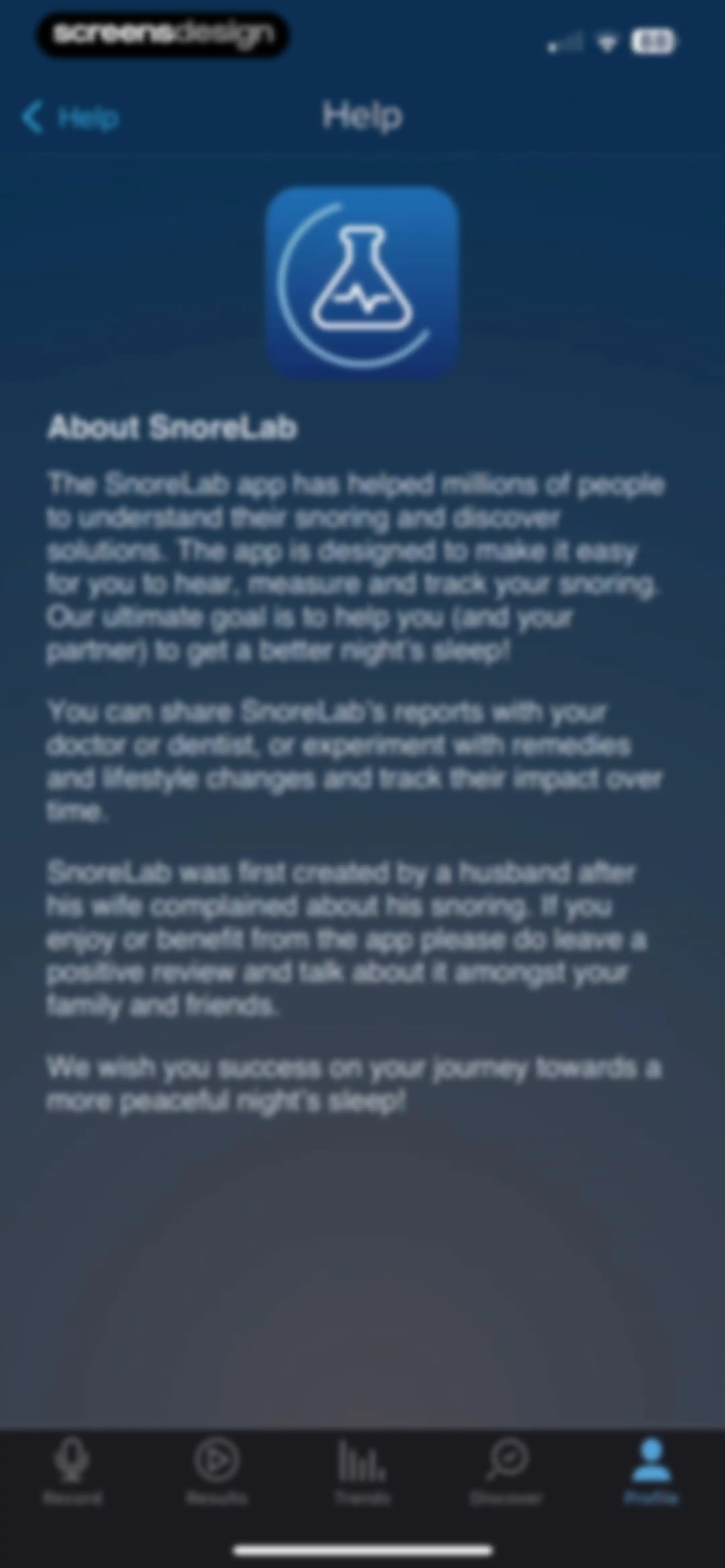 SnoreLab : Record Your Snoring screen 97