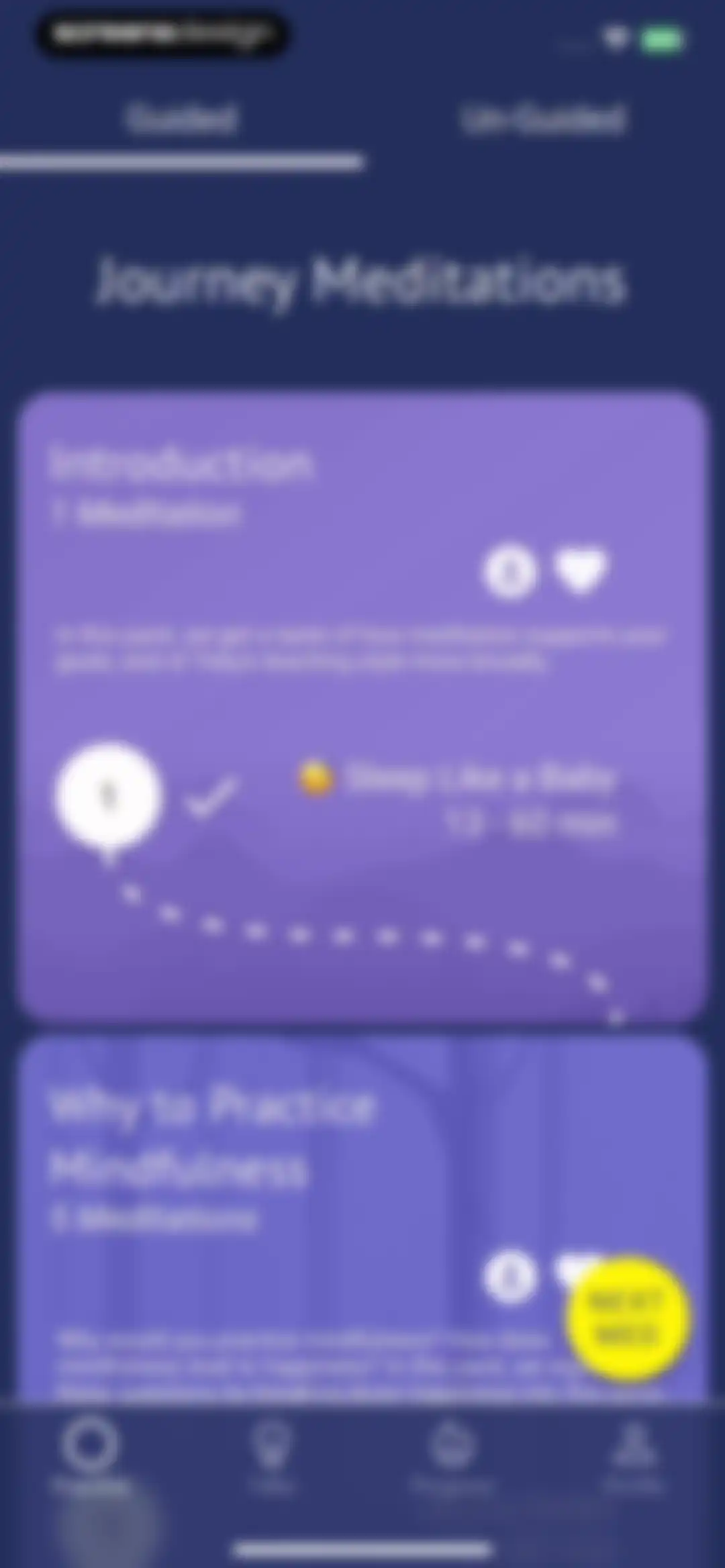 Brightmind Meditation screen 28