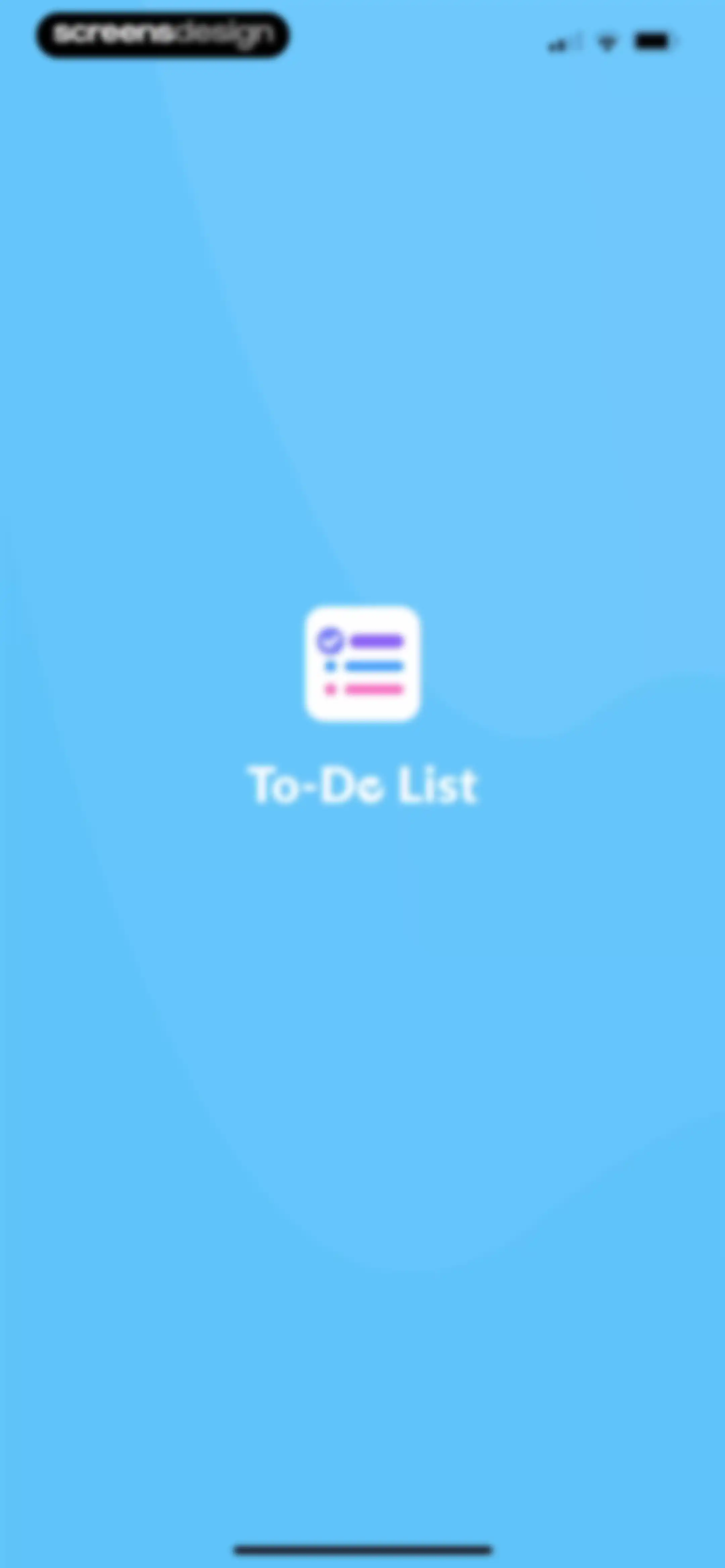Todo List & Reminder - Todoery screen 1