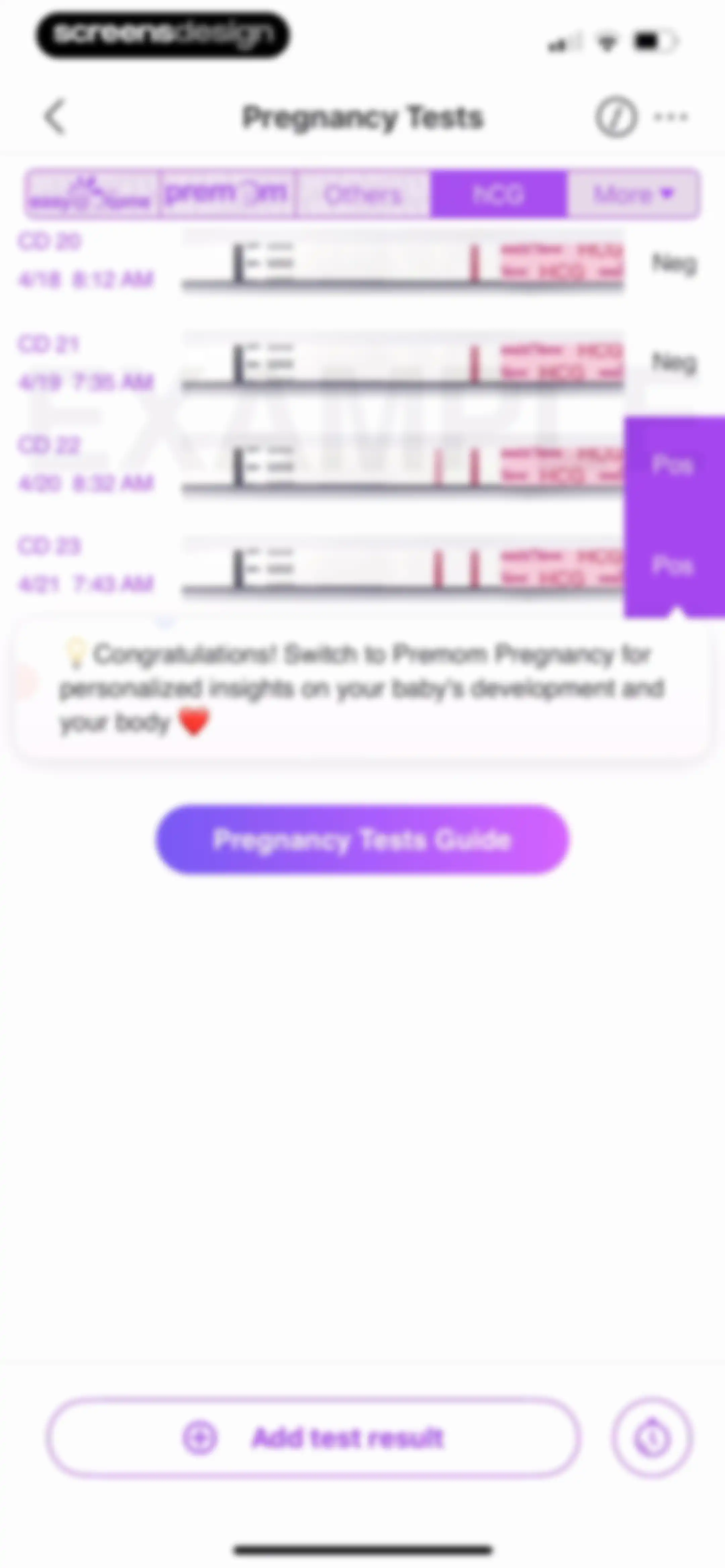 Premom-Ovulation Tracker, PCOS screen 49