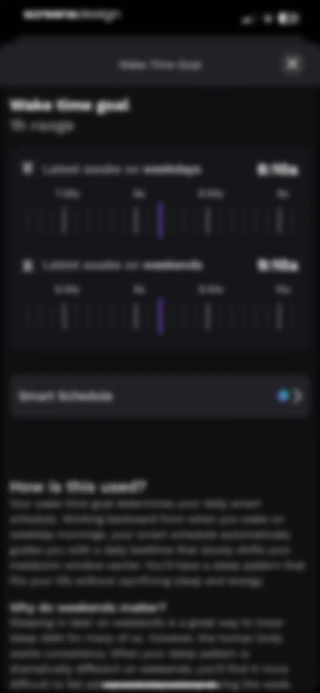 RISE: Sleep Tracker screen 155