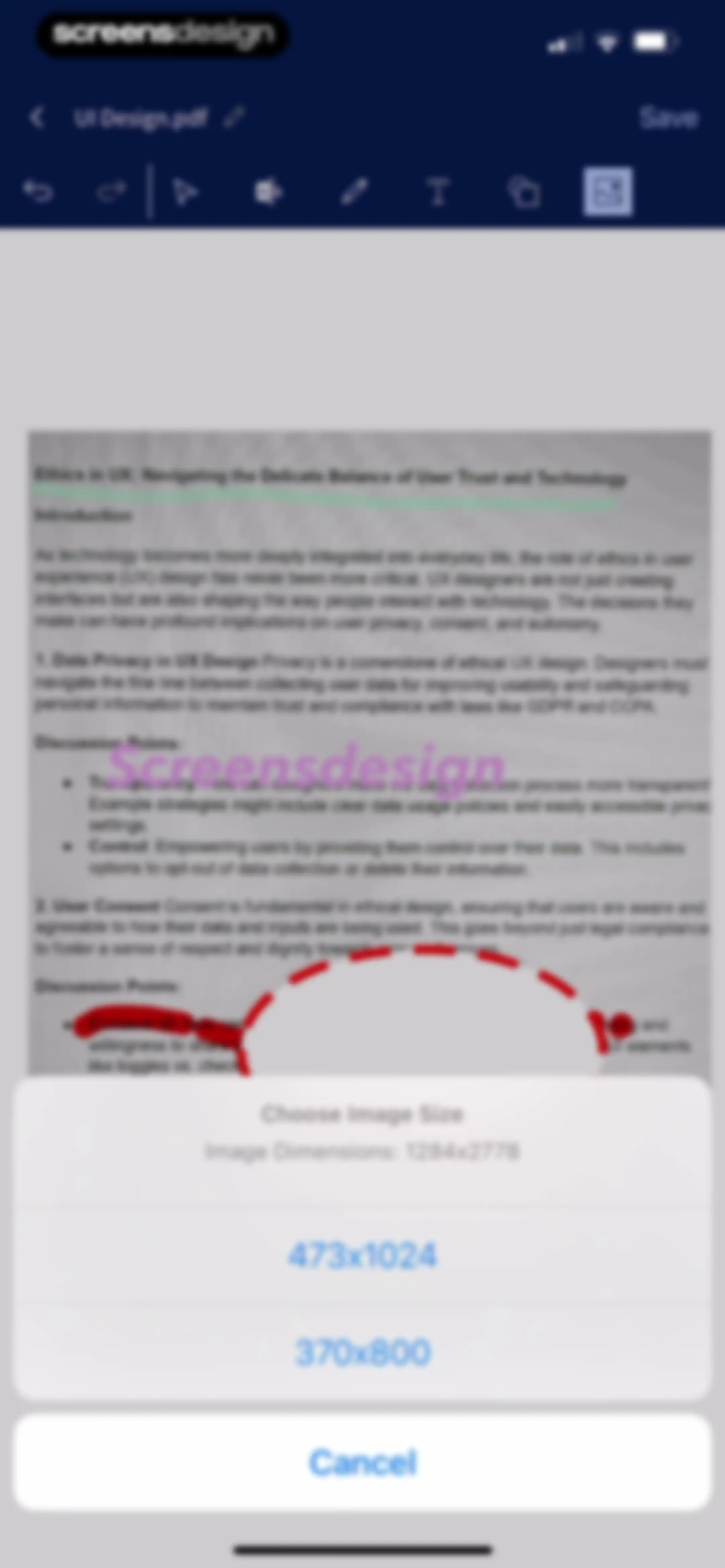 Smallpdf: Scanner & PDF Editor screen 56