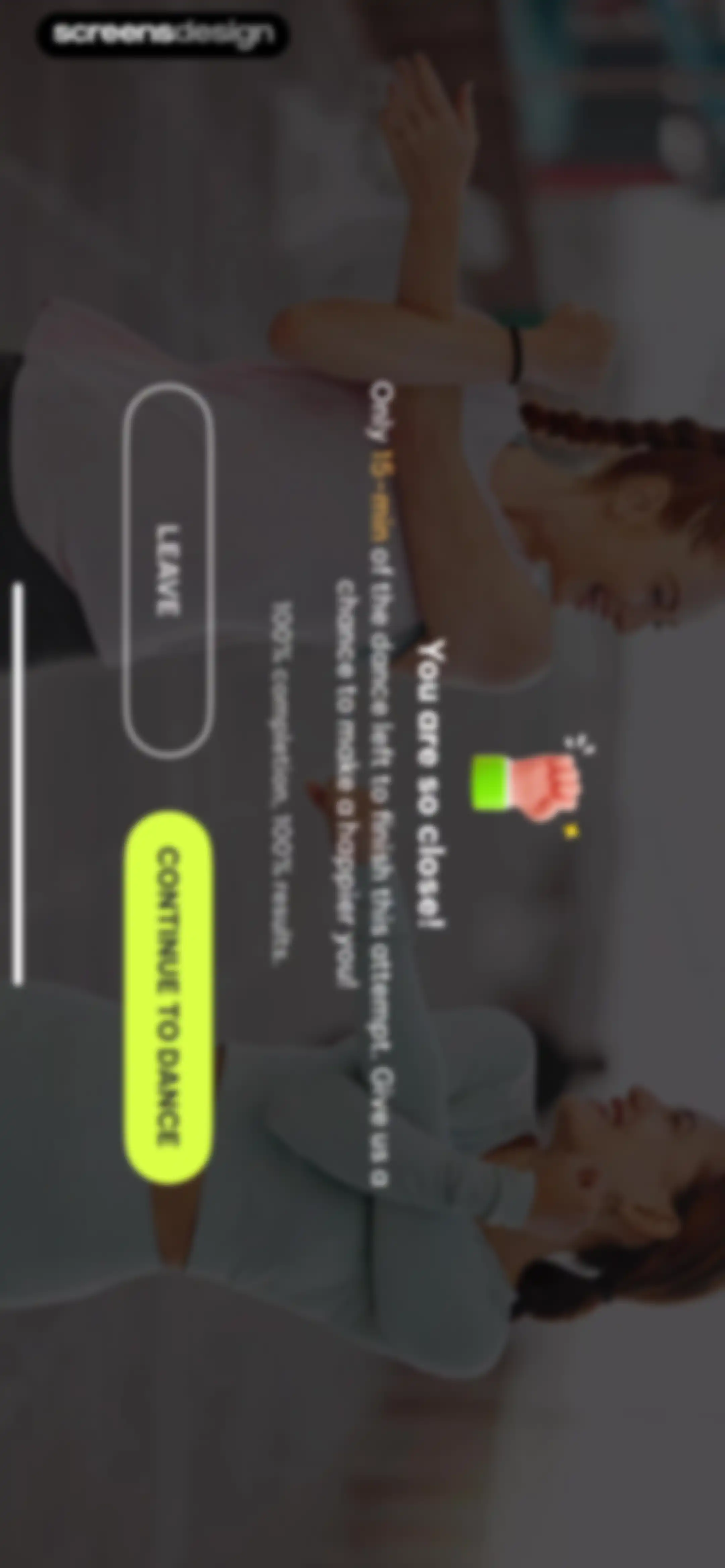 Dancefitme: Fun weight loss screen 103