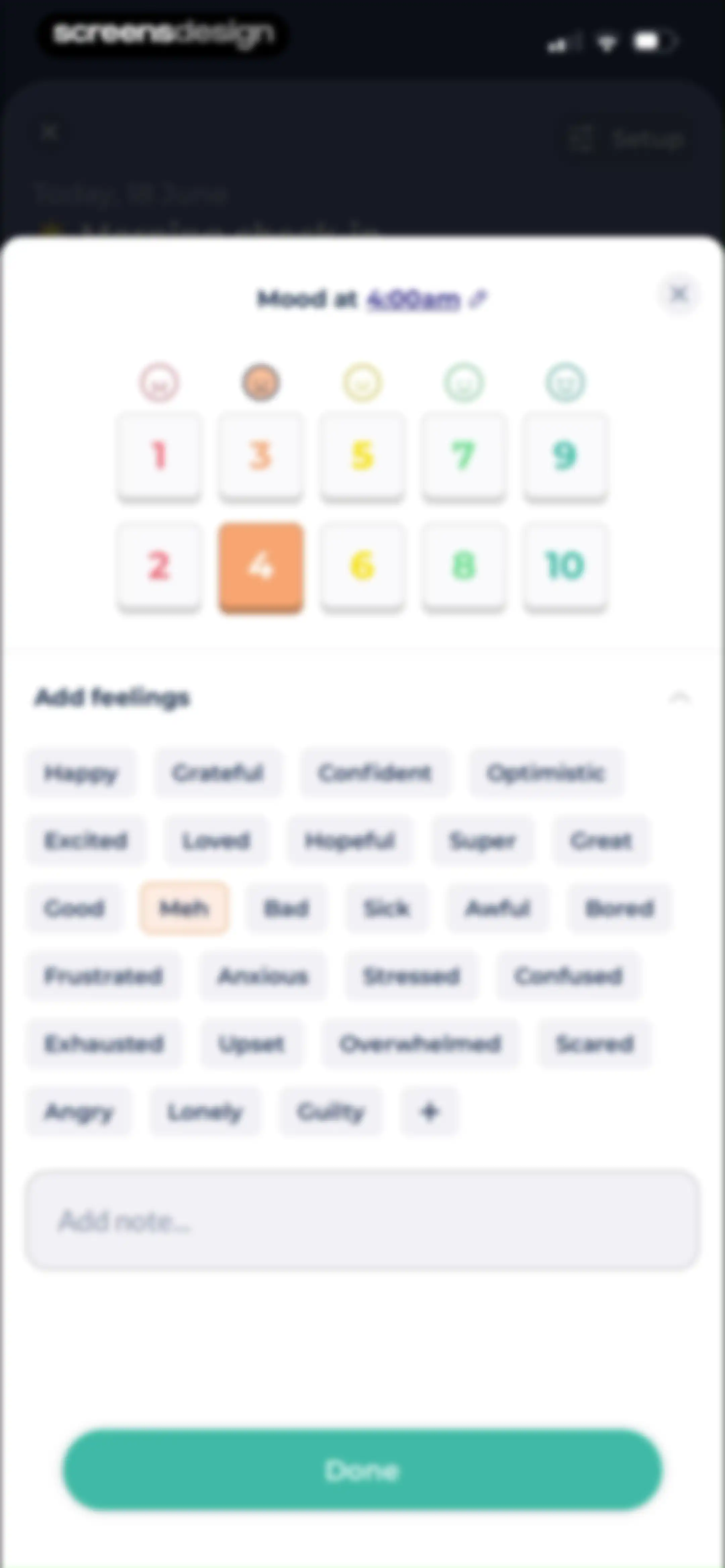 Bearable - Symptom Tracker screen 36
