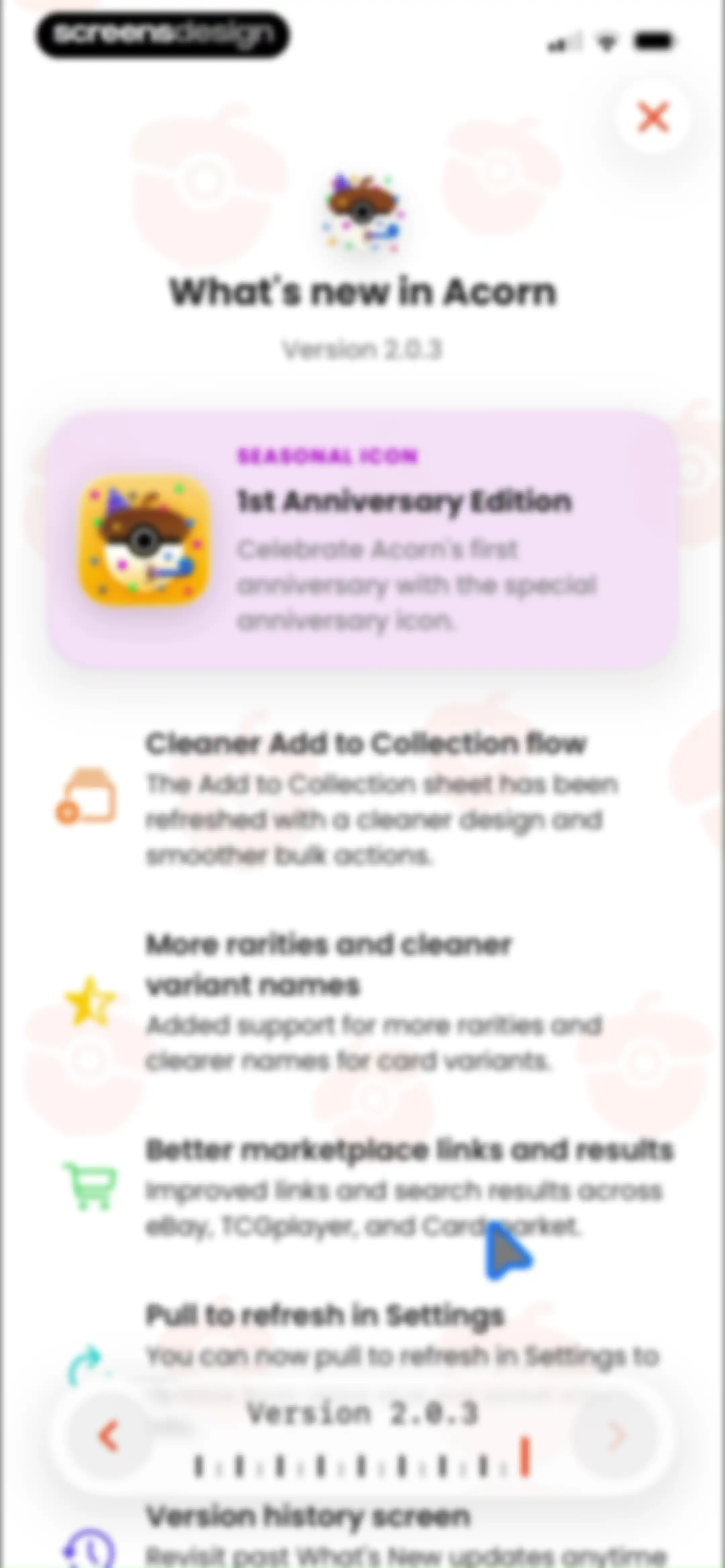 Acorn TCG ‒ Card Scanner App screen 34