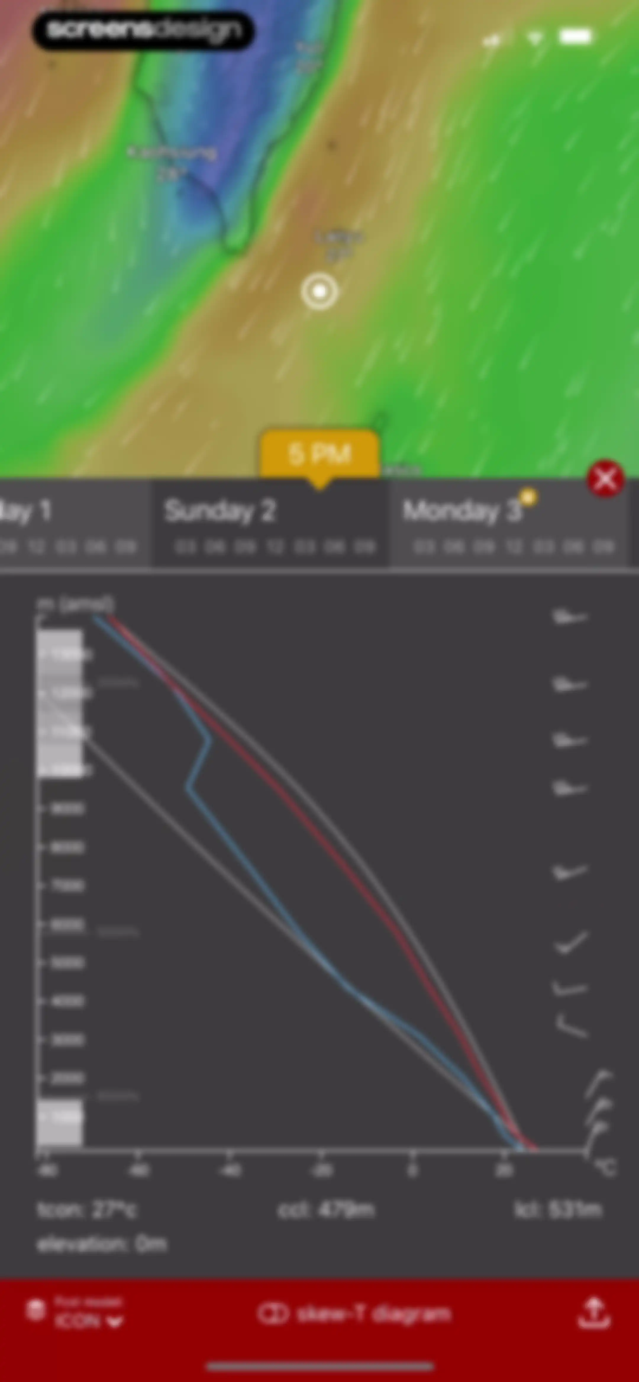 Windy.com screen 27