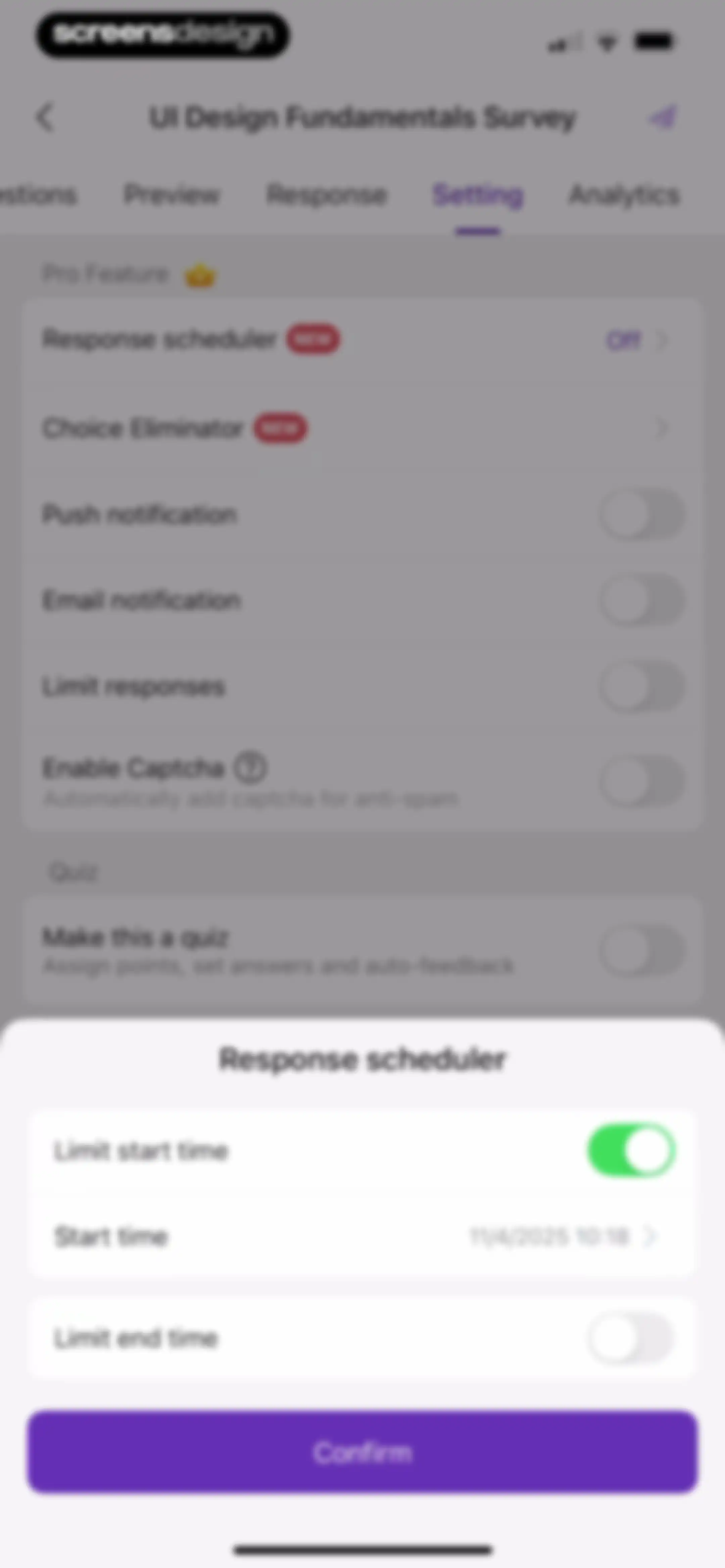 Forms for Google Docs screen 65