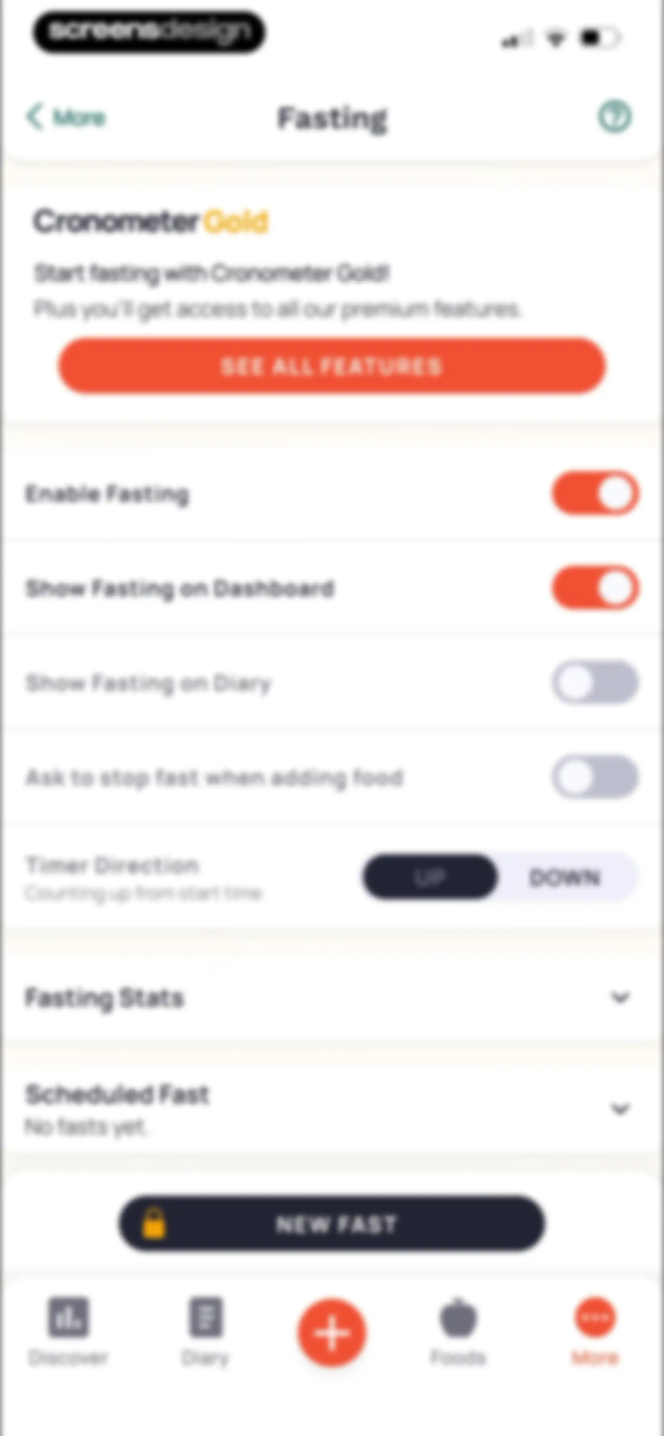 Cronometer: Calorie Counter screen 162