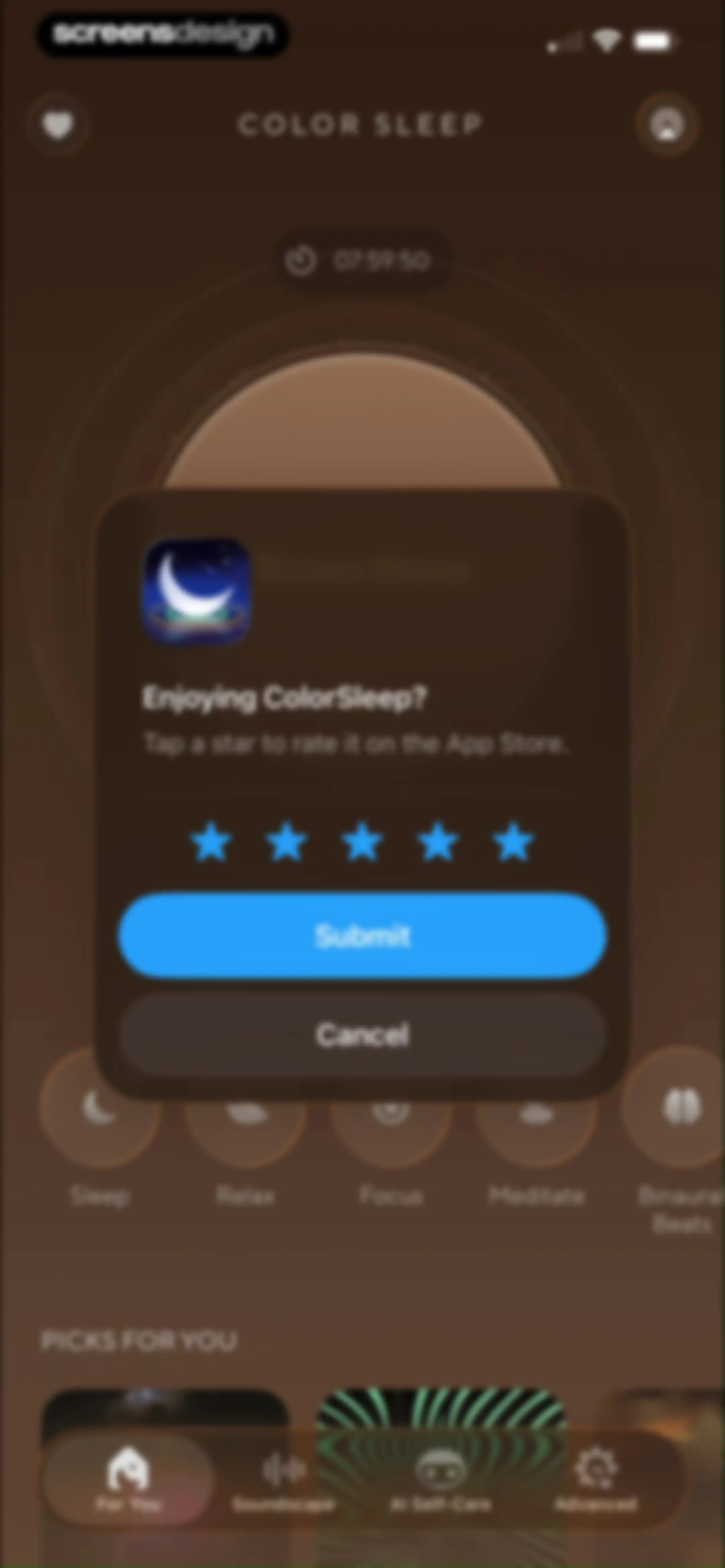 ColorSleep: Green, Brown Noise screen 42