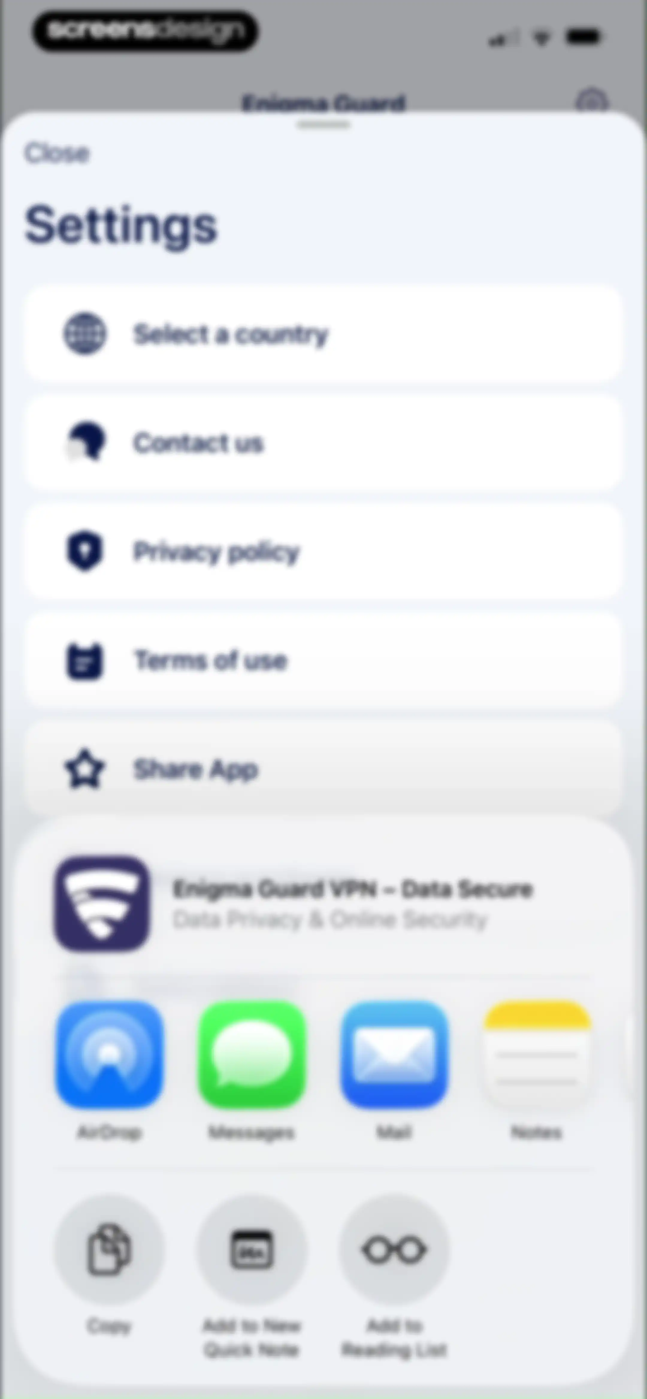 Enigma Guard VPN – Data Secure screen 11