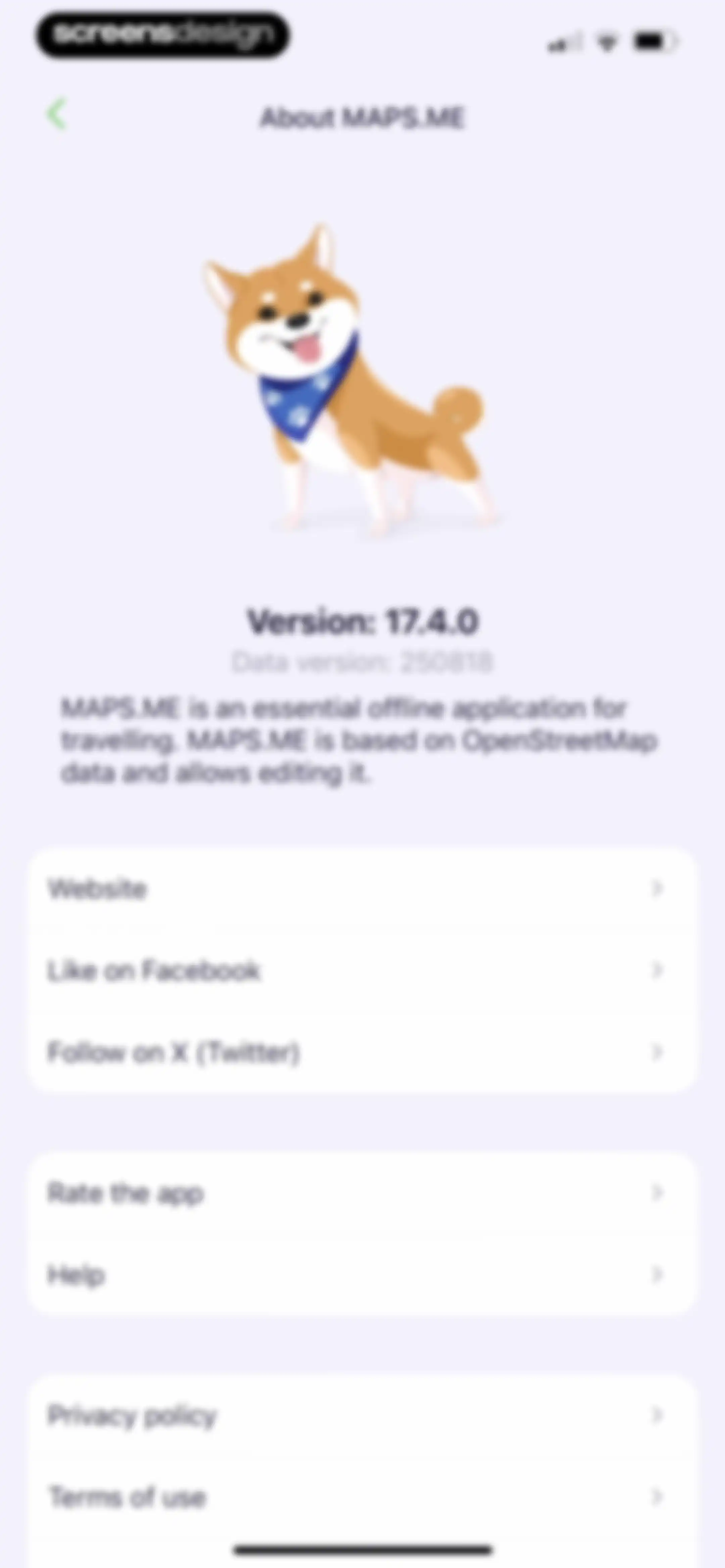 MAPS.ME: Offline Maps, GPS Nav screen 131