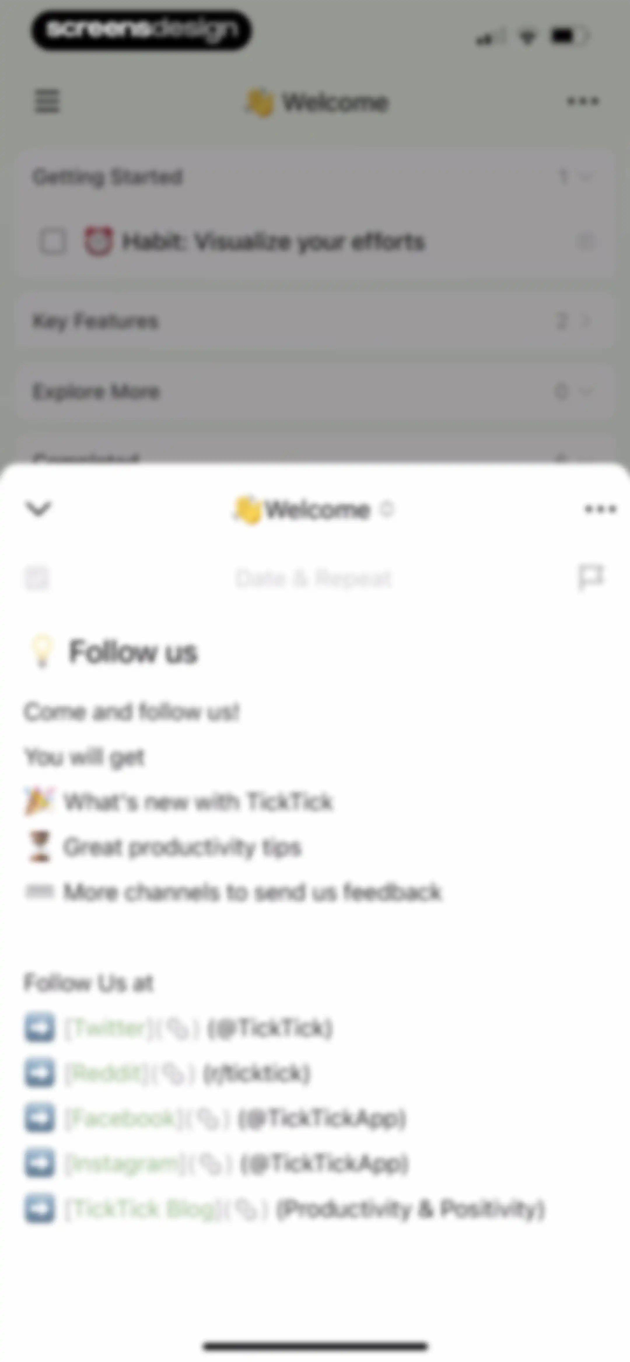 TickTick:To-Do List & Calendar screen 77