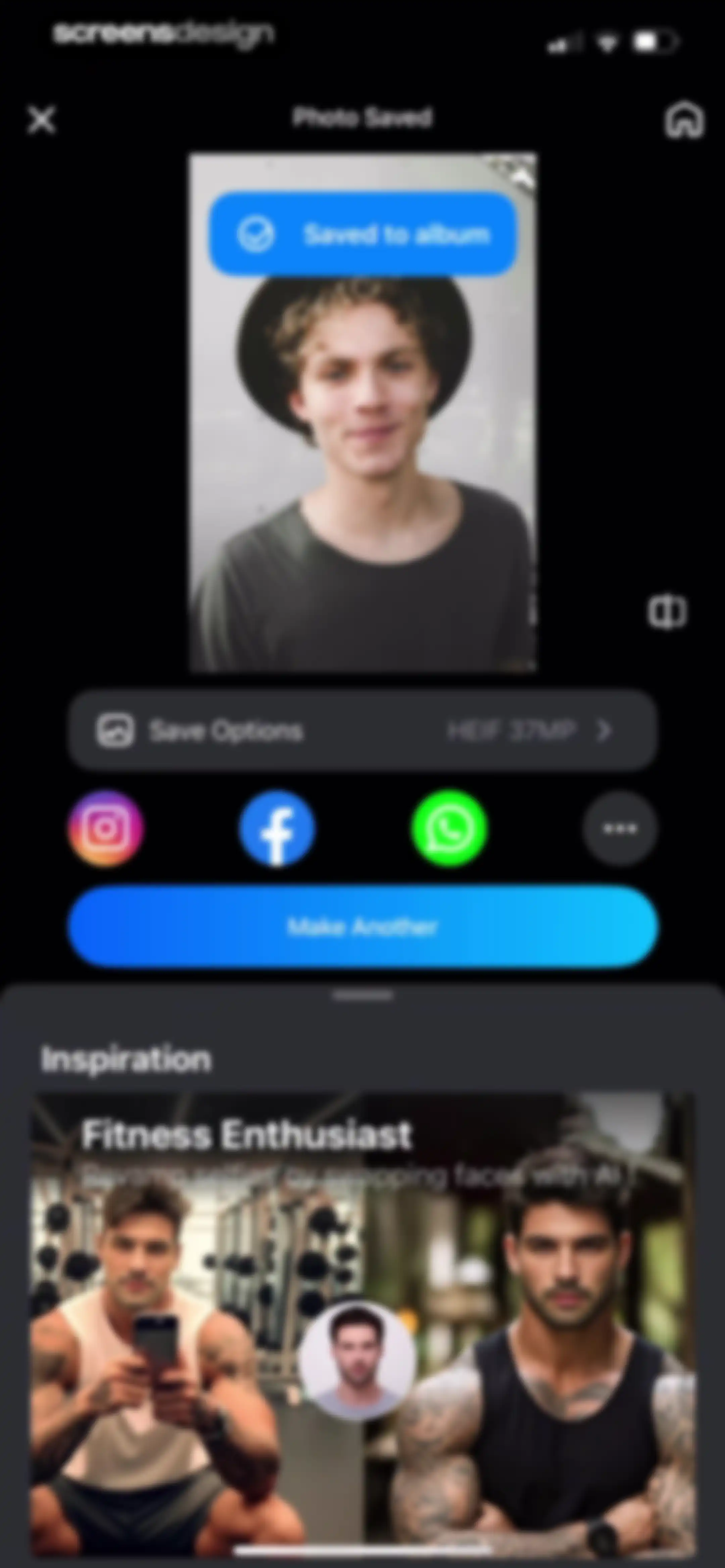 Manly - AI Photo Editor screen 137