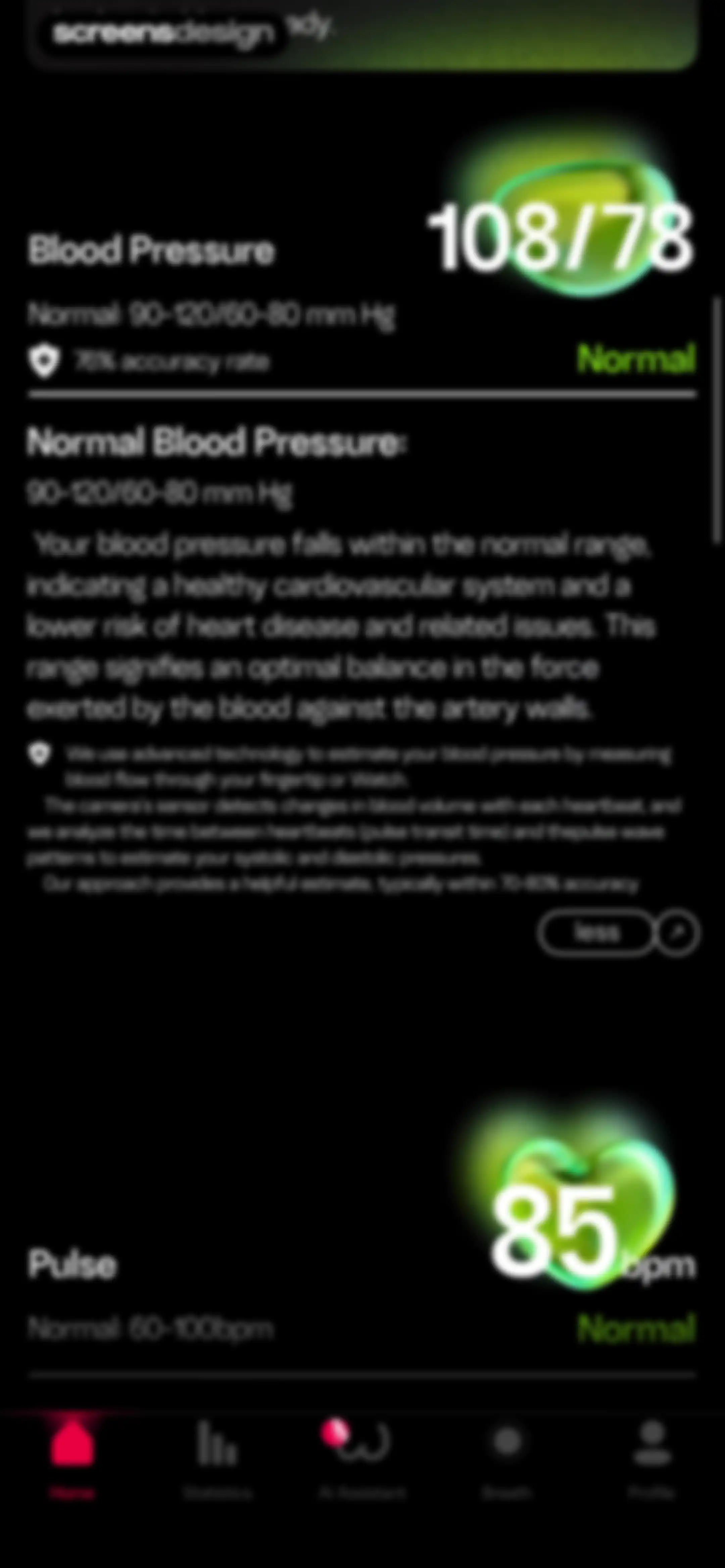 Wellmy - Heart Rate Monitor screen 45