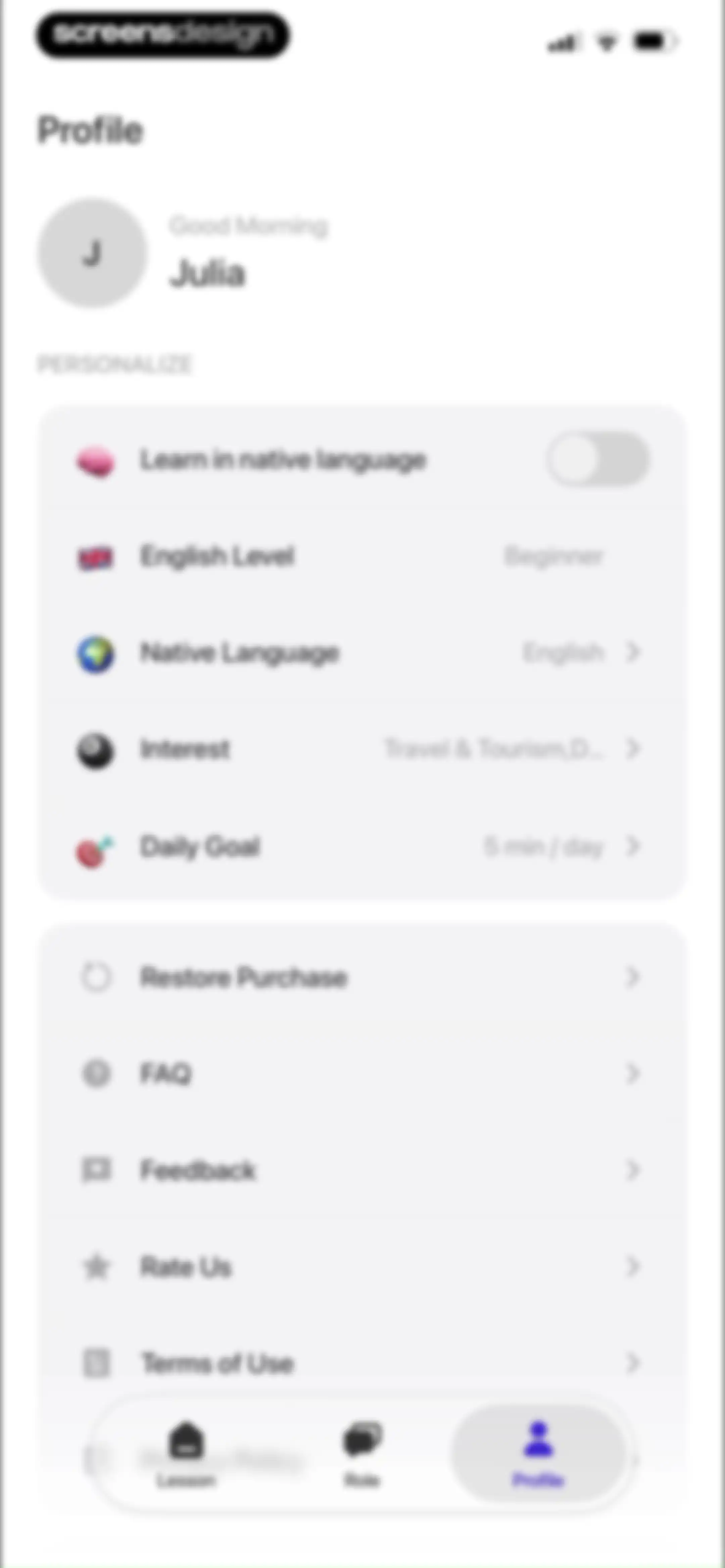 BetterSpeak: AI Language Tutor screen 39